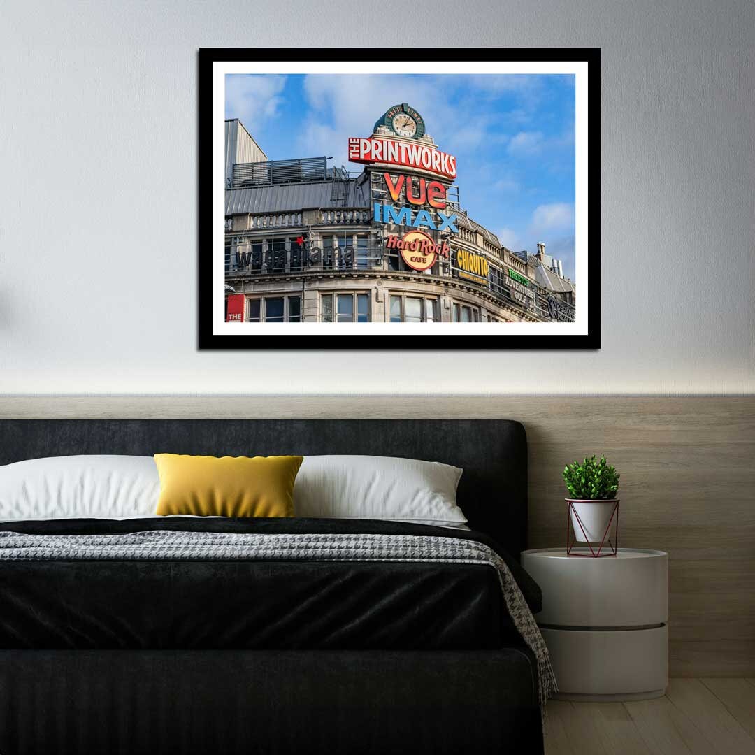 Manchester Urban Industrial Architecture Print, Contemporary Modern Photography, Printworks, Print Art, Wall Decor, Living Room Art