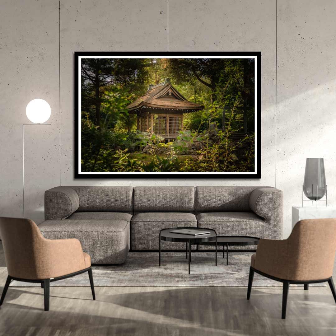 Japanese Peace Garden, Landscape Photography Prints, Wall Art