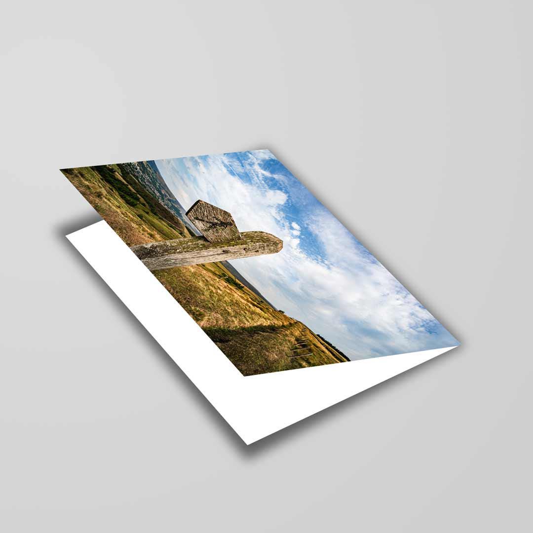 Landscape inspired Greetings Card A5 to fit A5 Picture Frame, Street Photography, Wall Art