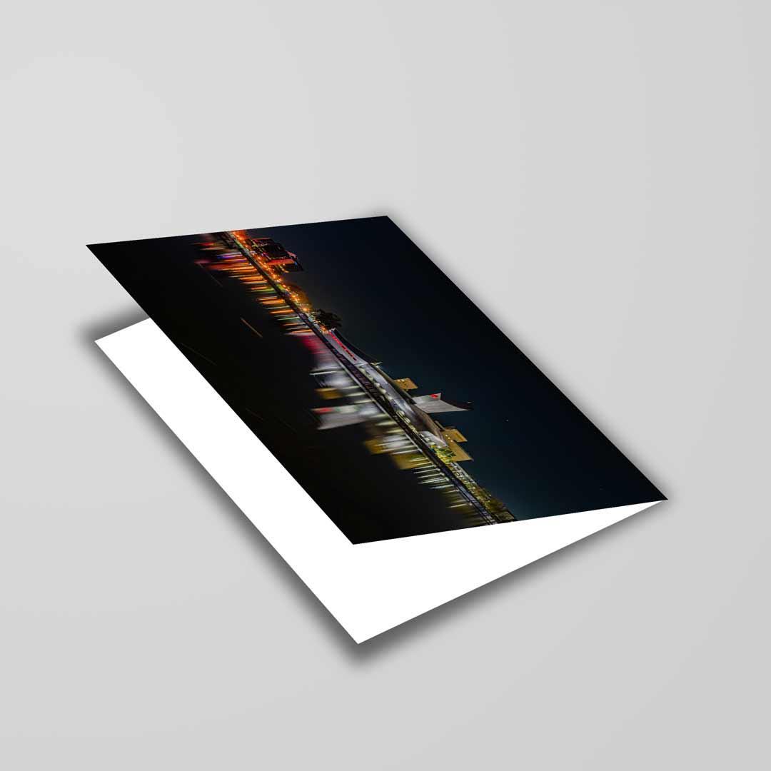 Salford Quays Manchester Greetings Card A5 to fit A5 Picture Frame, Street Photography, Wall Art, Media City