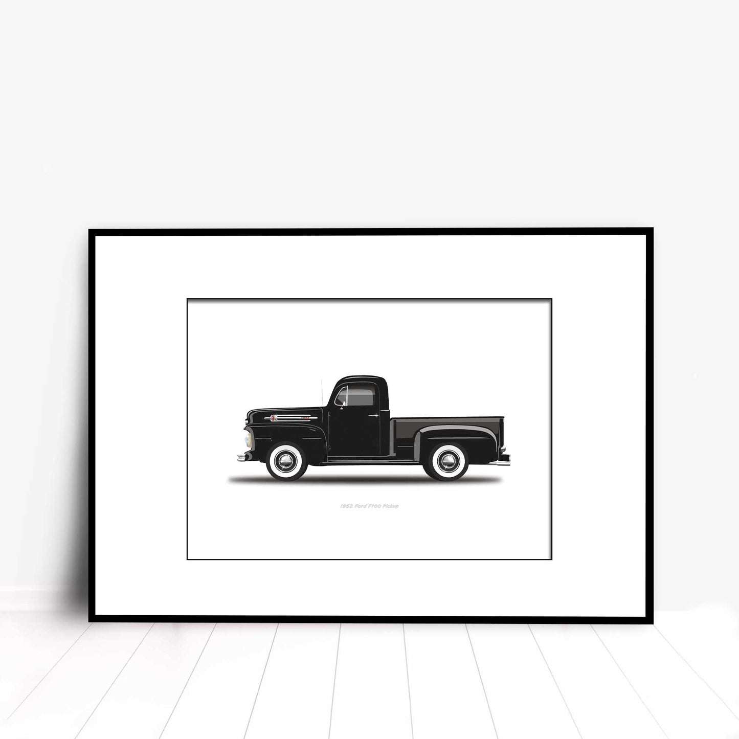 1952 Ford F100 Pickup illustration