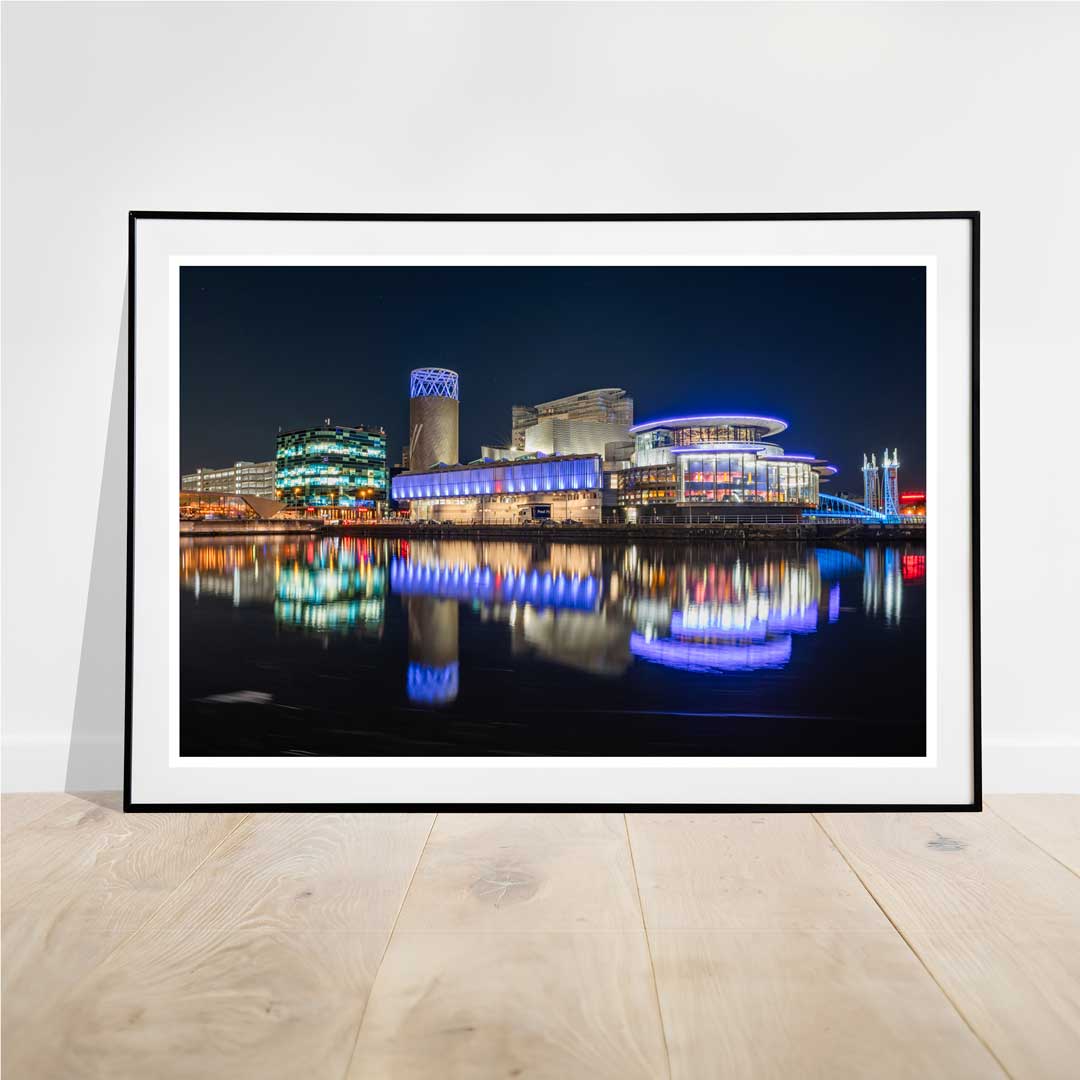 The Lowry Theatre Salford Quays Manchester, Media City.