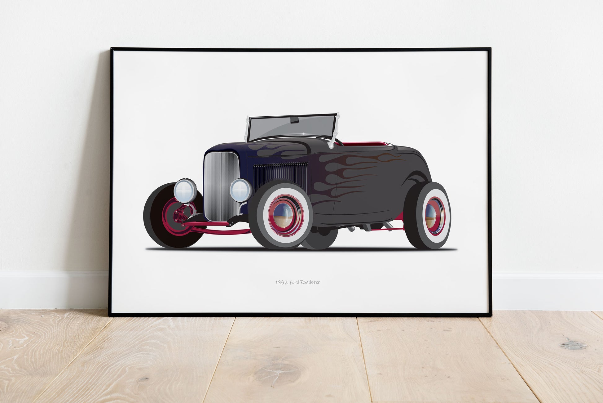 Black-Roadster-Landscape-frame-mockup