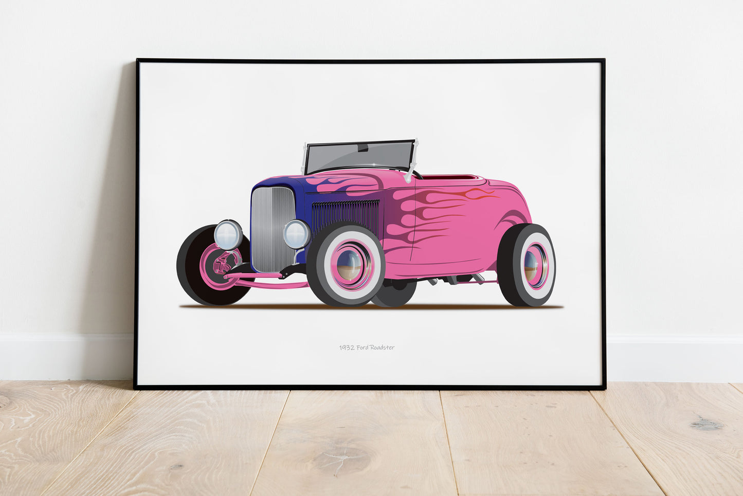 Pink-Roadster-Landscape-frame-mockup
