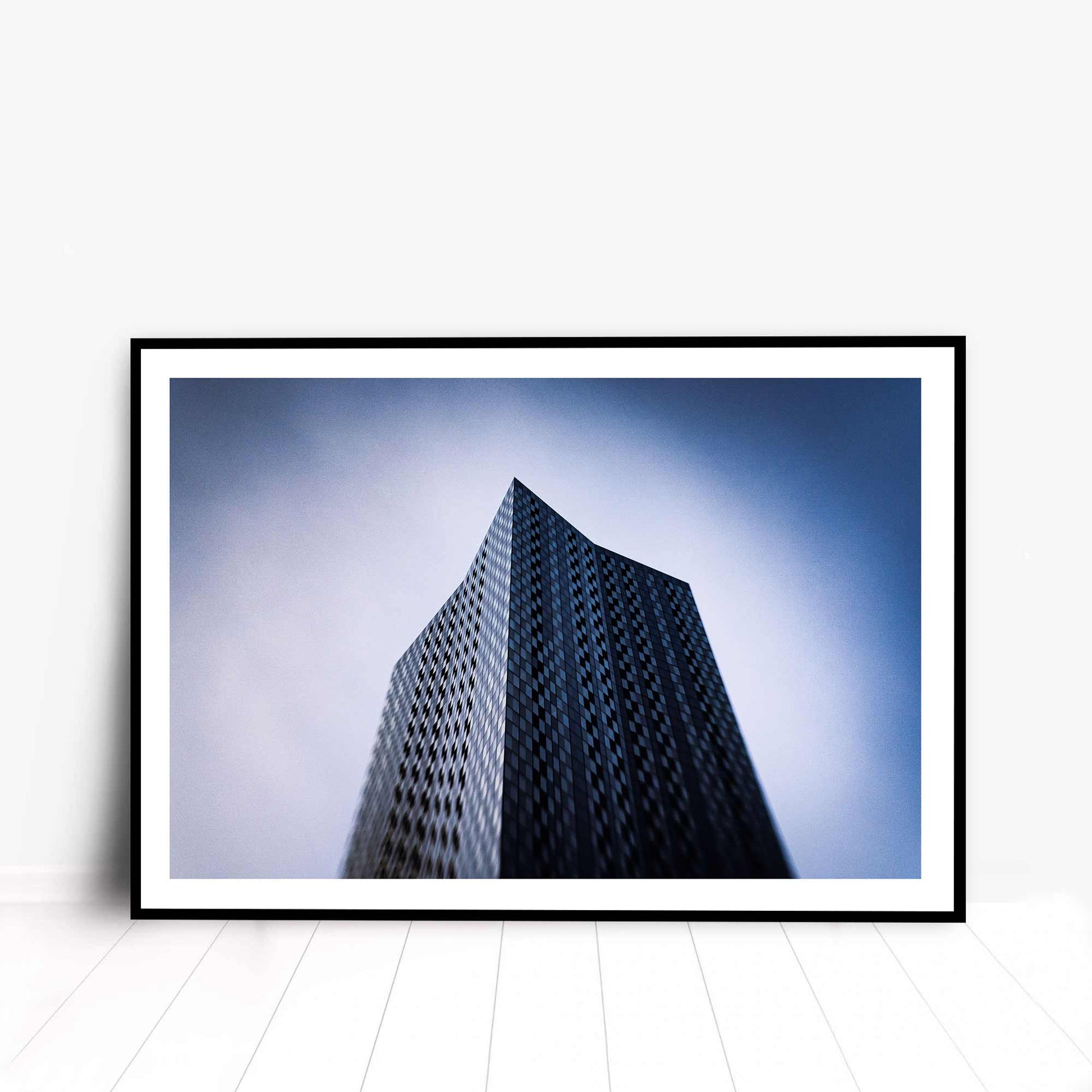 Photographic print of West Tower, Deansgate Square in Manchester, England.