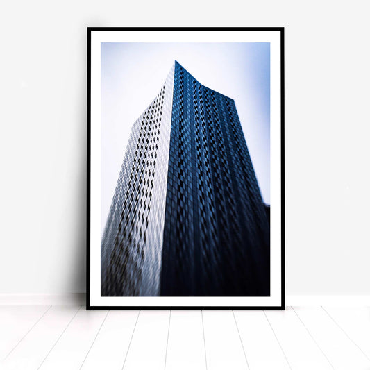 Photographic print of West Tower, Deansgate Square in Manchester, England.