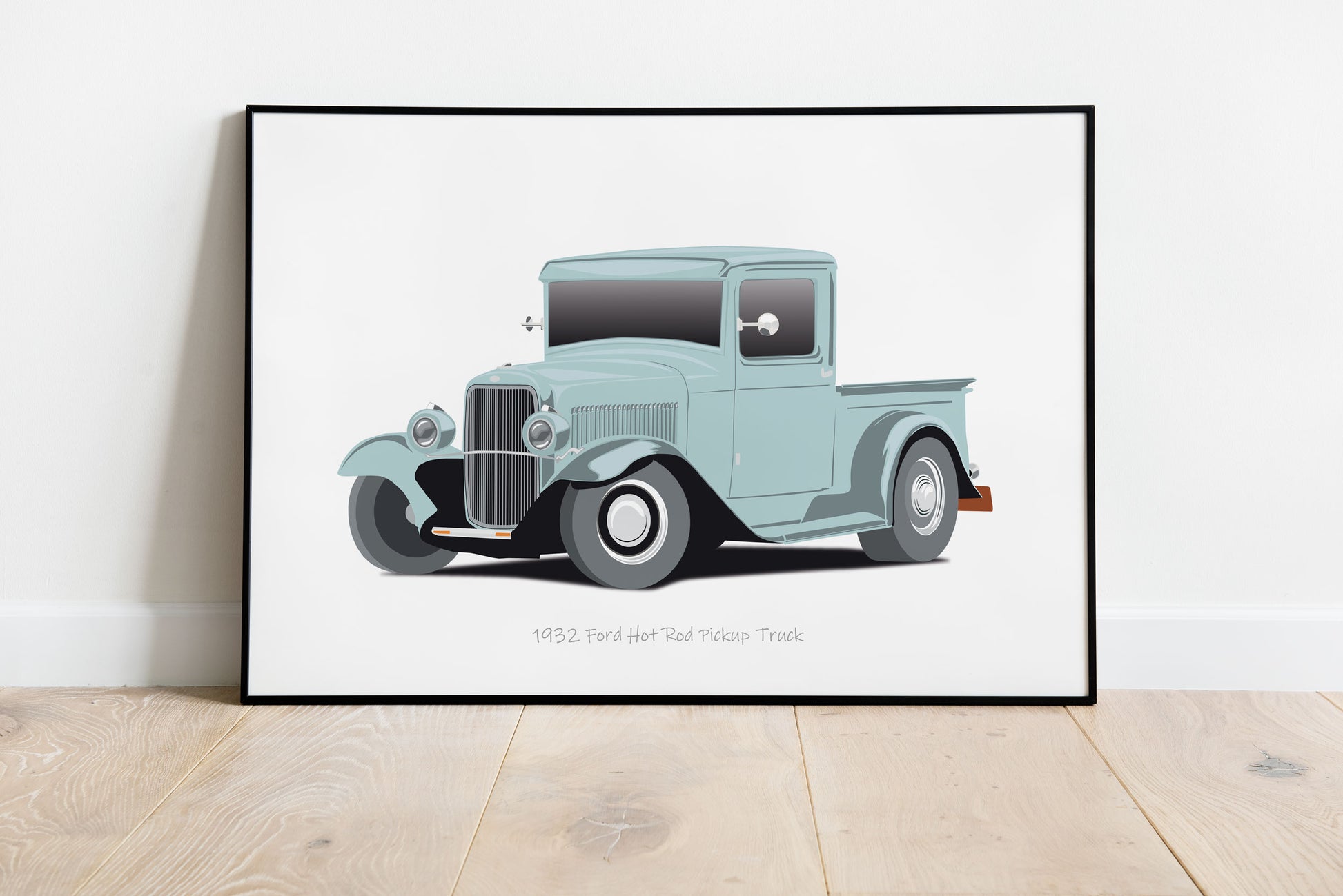 Teal-1932-Pickup-Landscape-frame-mockup