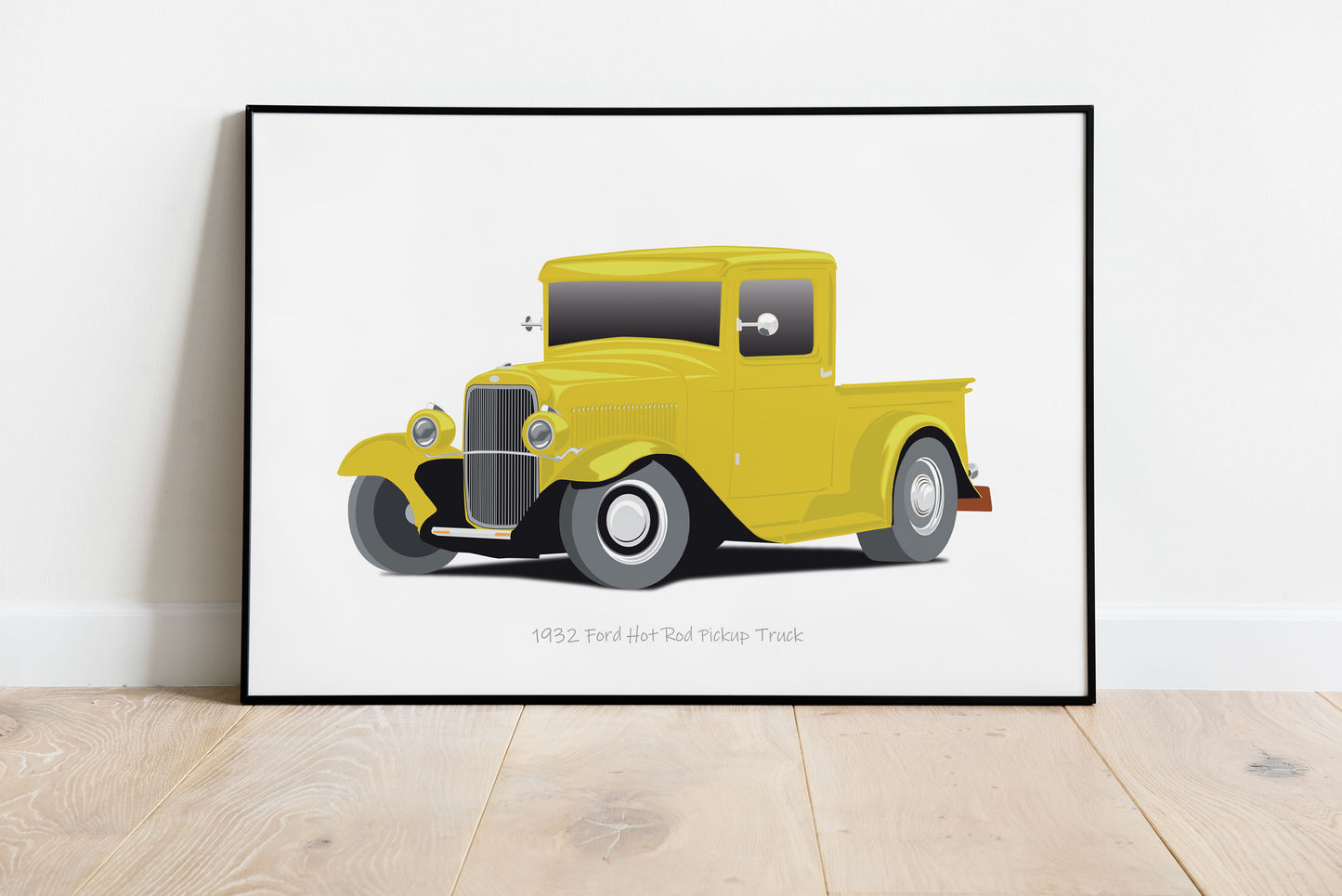 Yellow-1932-Pickup-Landscape-frame-mockup