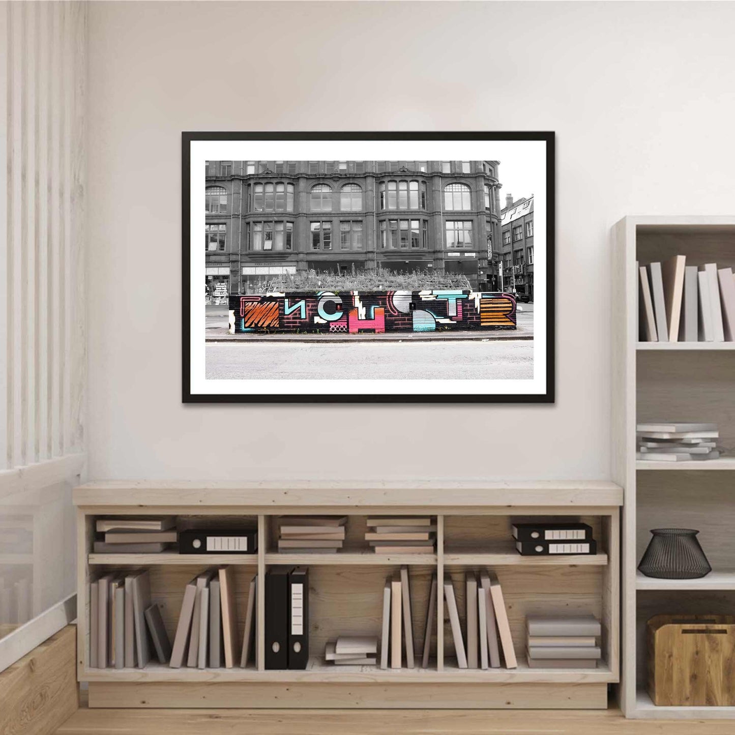 Manchester Graffiti Street Art Digital Photography Fine Art Print Photo A4, A3, A2