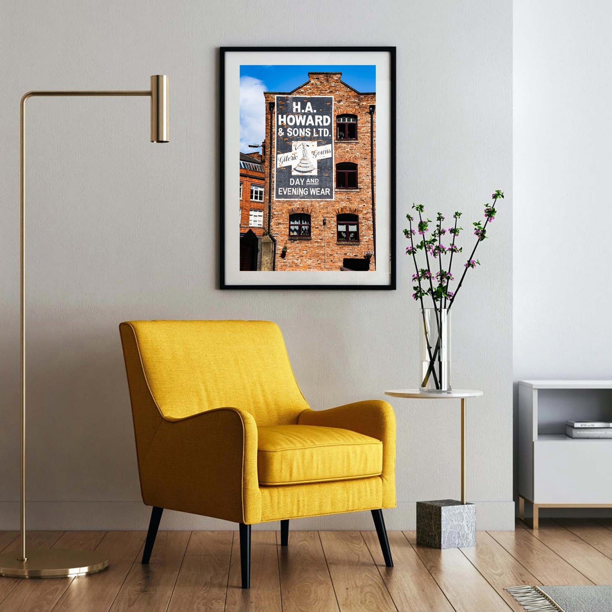 Photo of Mural, Street Photography, Fine Art Photo, Wall Art, Manchester photo, Manchester print, City Print, UK City A4, A3, A2