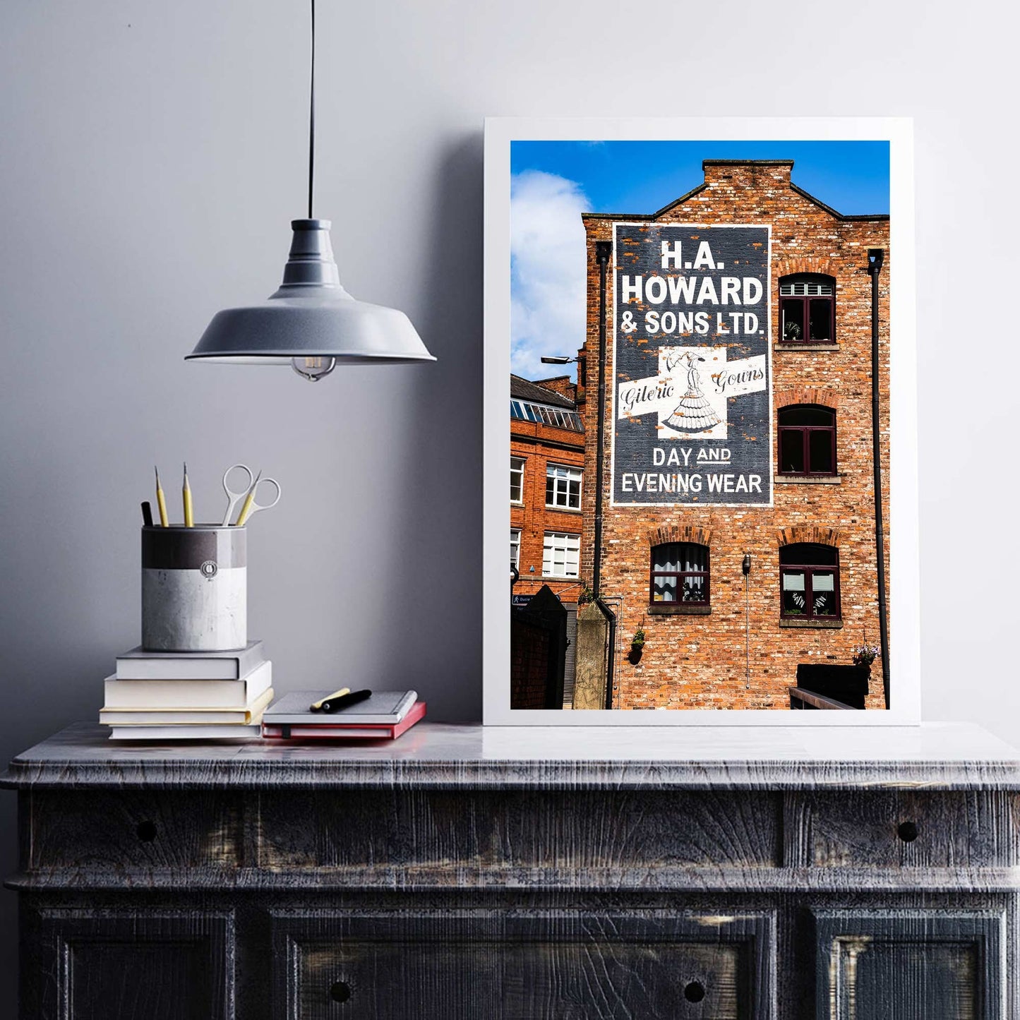 Photo of Mural, Street Photography, Fine Art Photo, Wall Art, Manchester photo, Manchester print, City Print, UK City A4, A3, A2