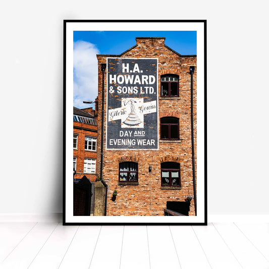 Photo of Mural, Street Photography, Fine Art Photo, Wall Art, Manchester photo, Manchester print, City Print, UK City A4, A3, A2
