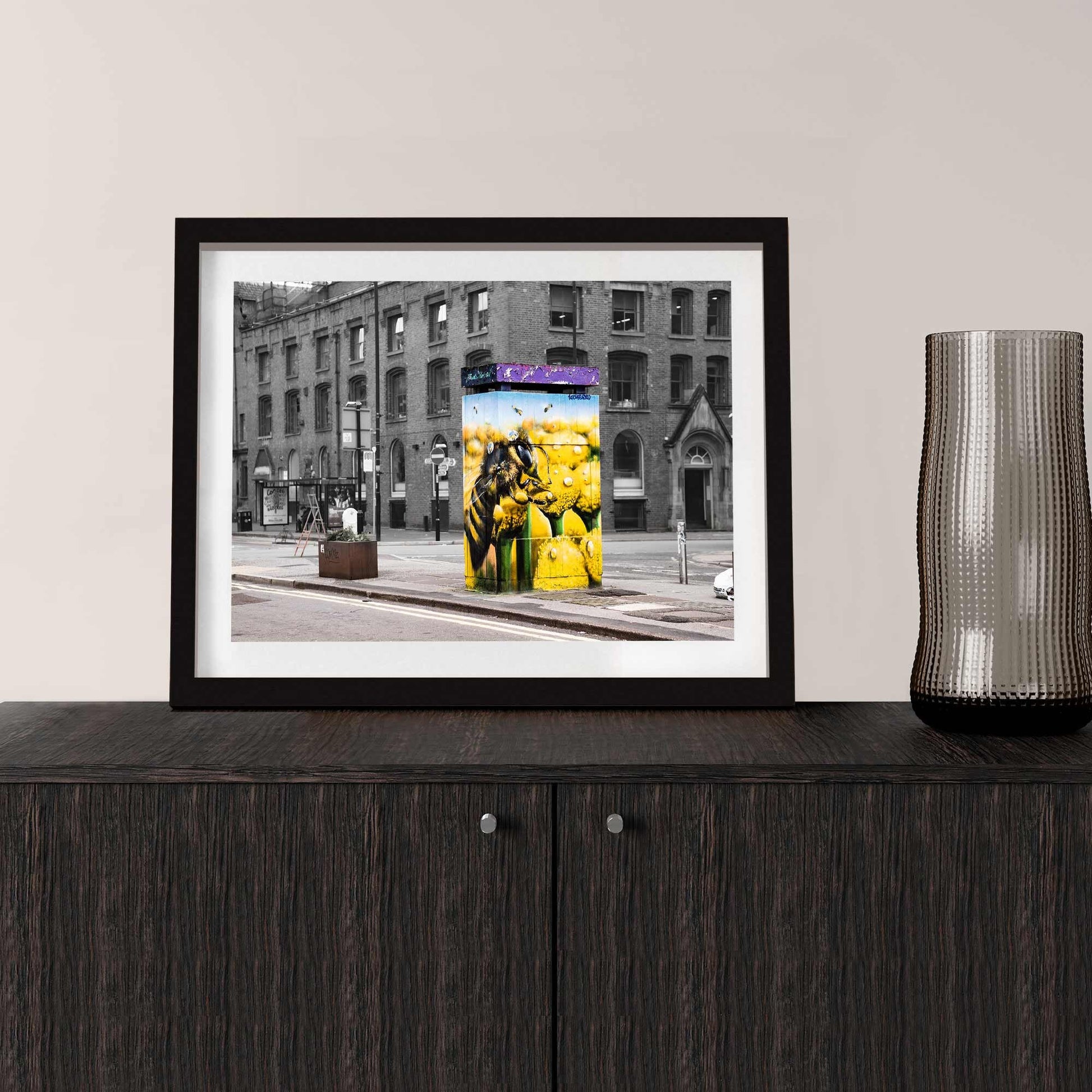 Bee Mural Manchester Graffiti Street Art Photography Digital Fine Art Print Photo A4, A3, A2