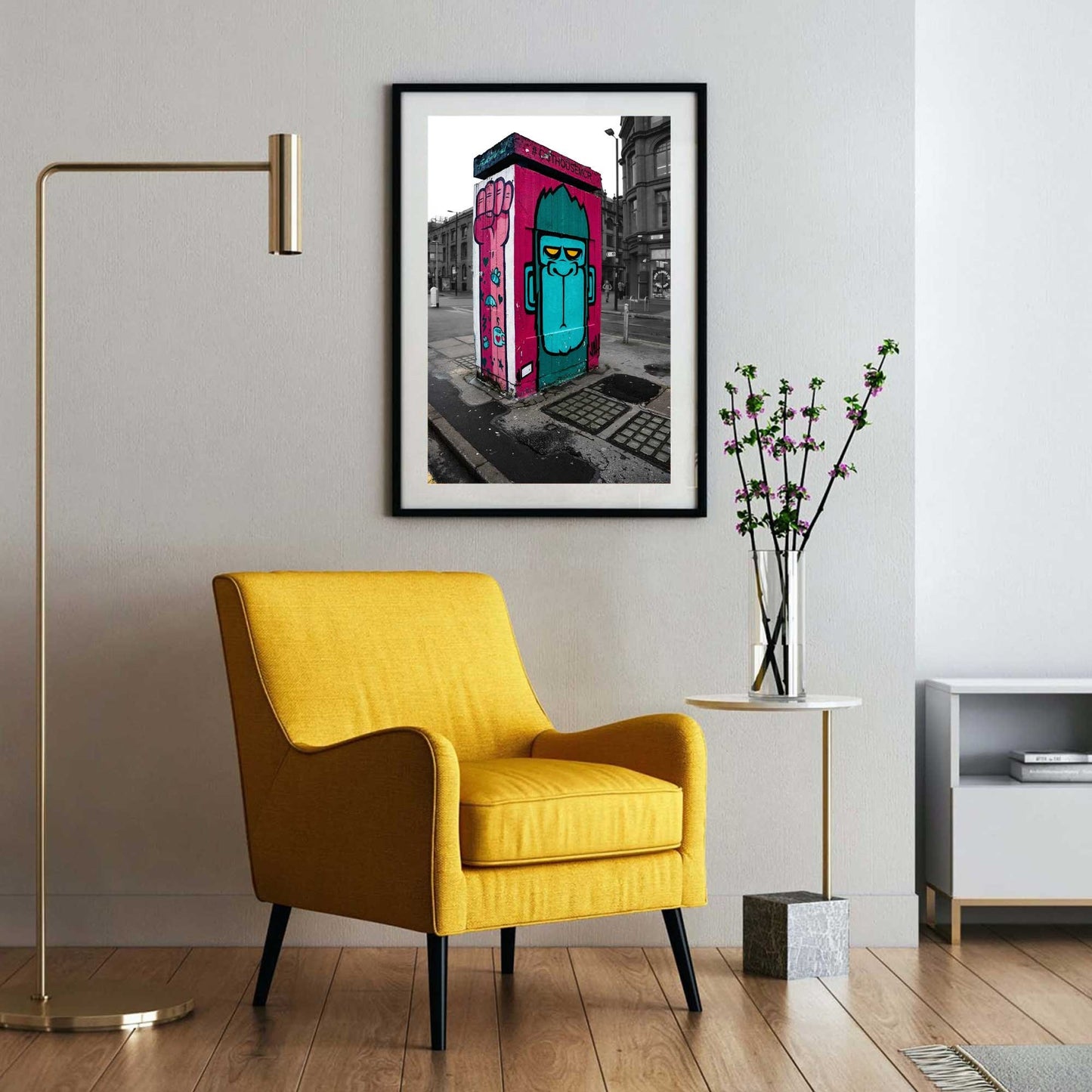 Colourfully Print, Street Photography, Fine Art Photo, Wall Art, Manchester photo, Manchester print, City Print, UK City A4, A3, A2