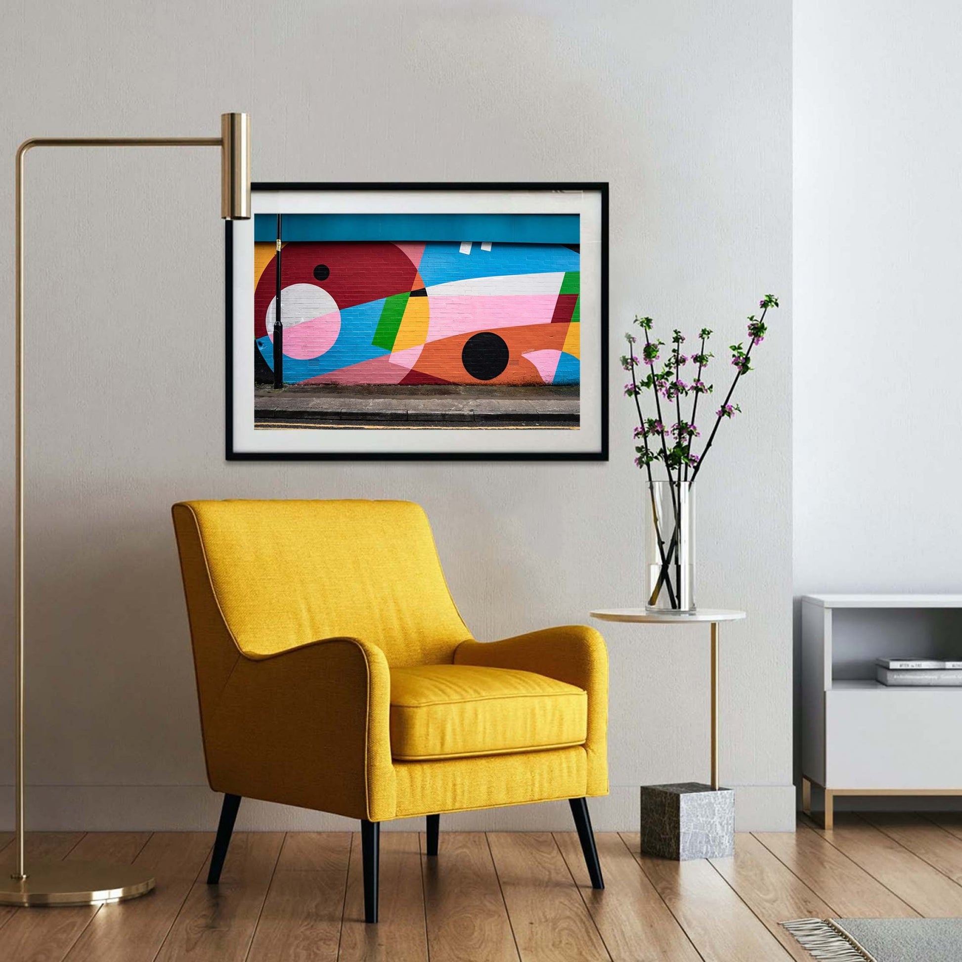 Creative Colourful Manchester Street Photography Digital Fine Art Print Photo A4, A3 & A2