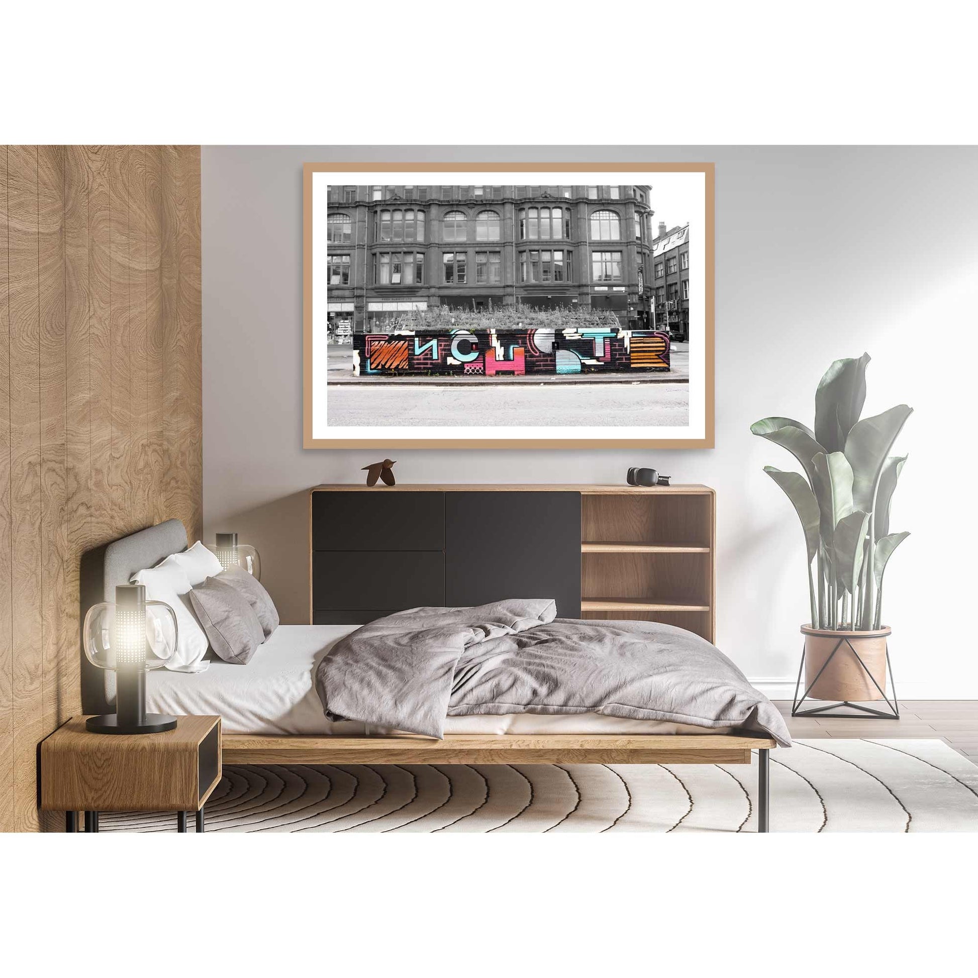 Manchester Graffiti Street Art Digital Photography Fine Art Print Photo A4, A3, A2