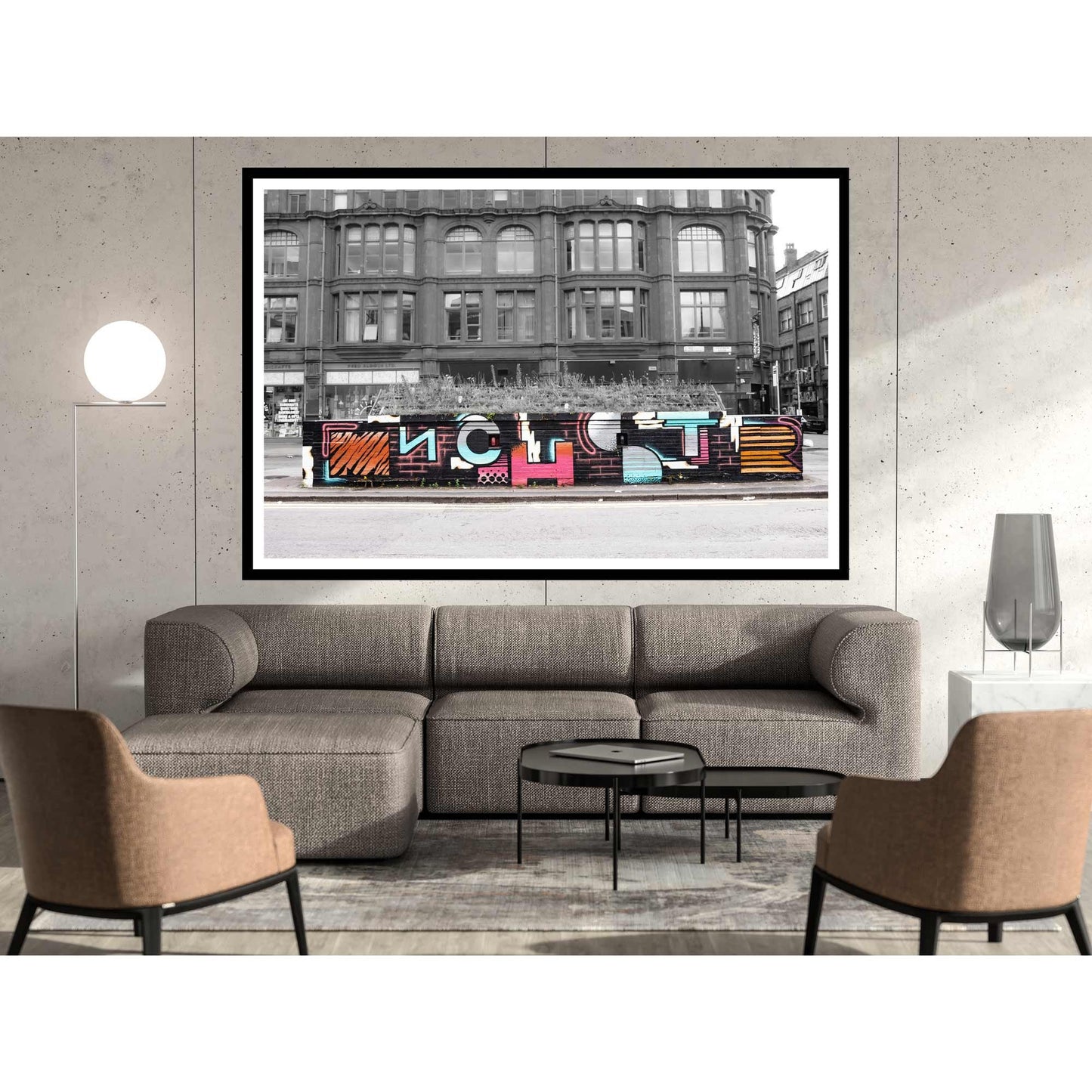 Manchester Graffiti Street Art Digital Photography Fine Art Print Photo A4, A3, A2