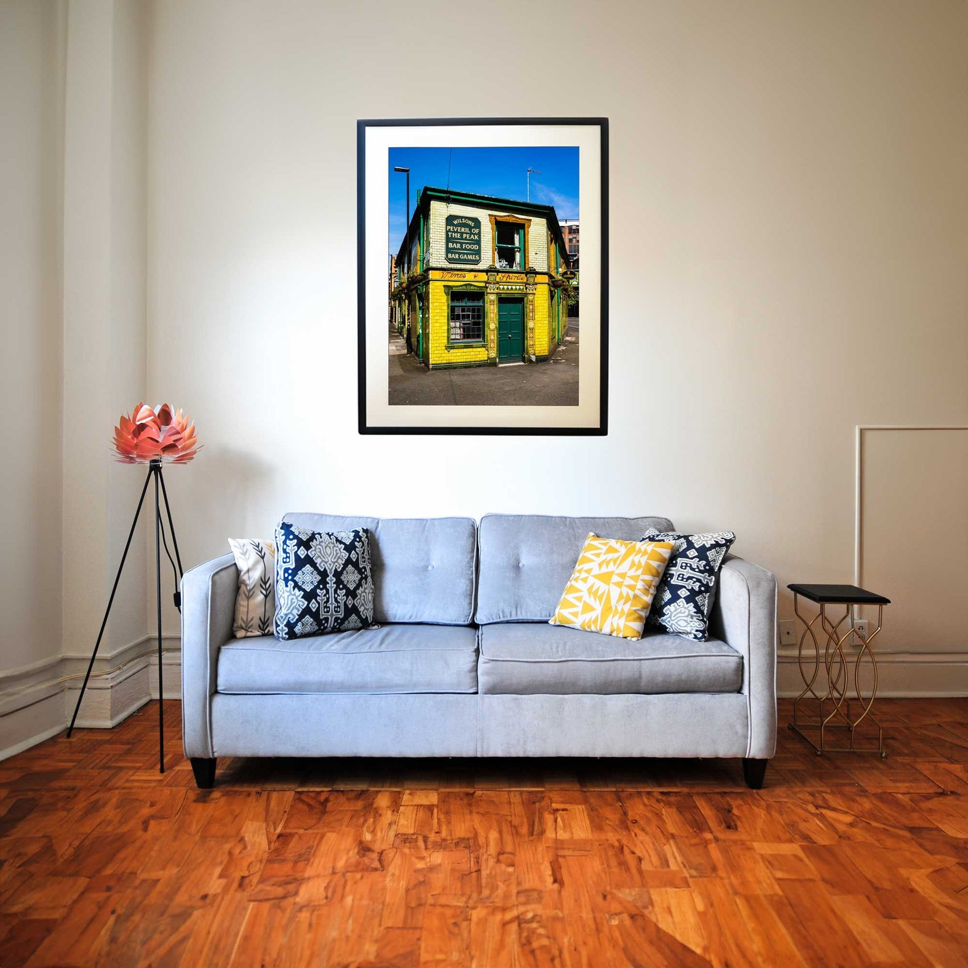 Manchester Pub Digital Photography Fine Art Print Photo, Wall Art of The Peveril Of The Peak Pub