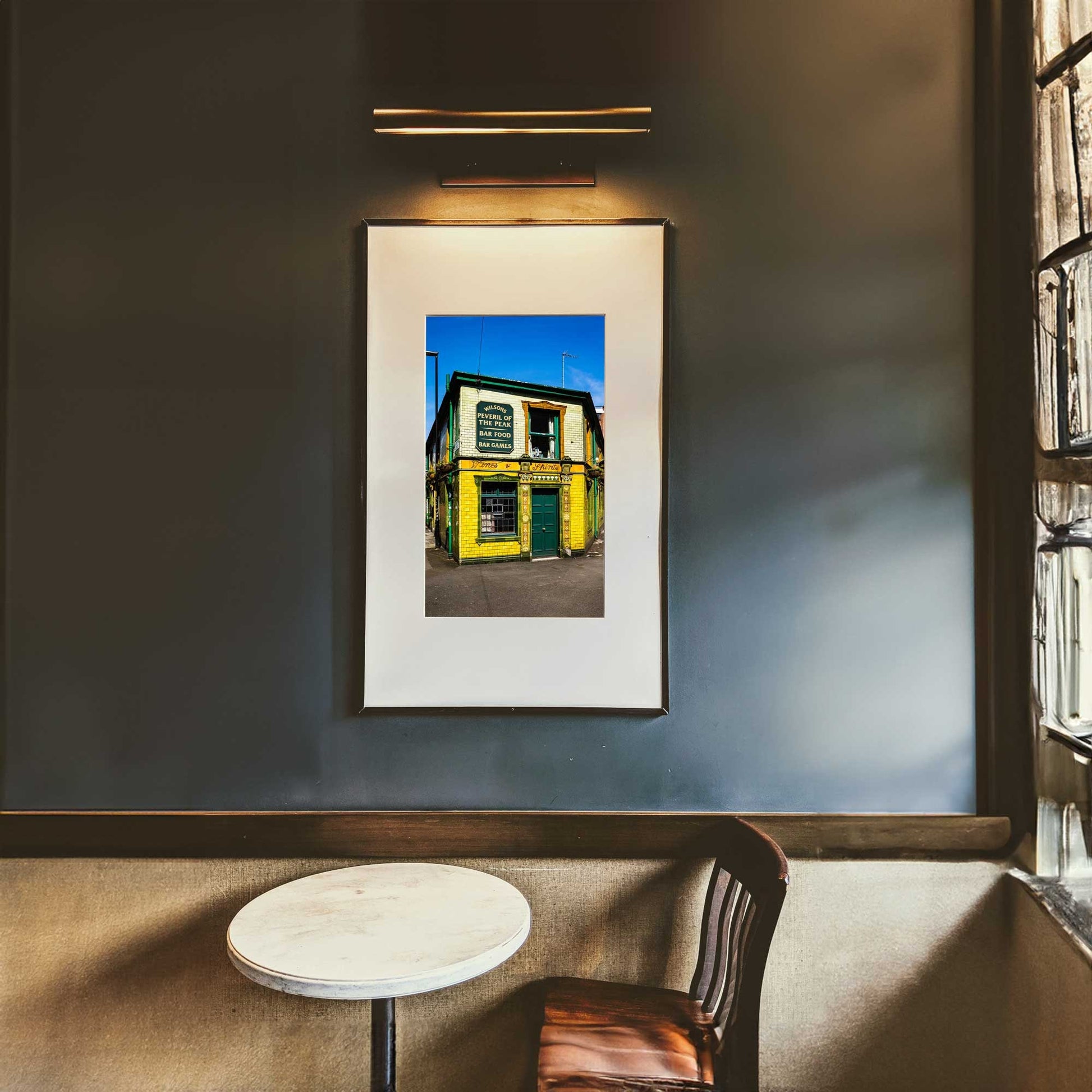 Manchester Pub Digital Photography Fine Art Print Photo, Wall Art of The Peveril Of The Peak Pub