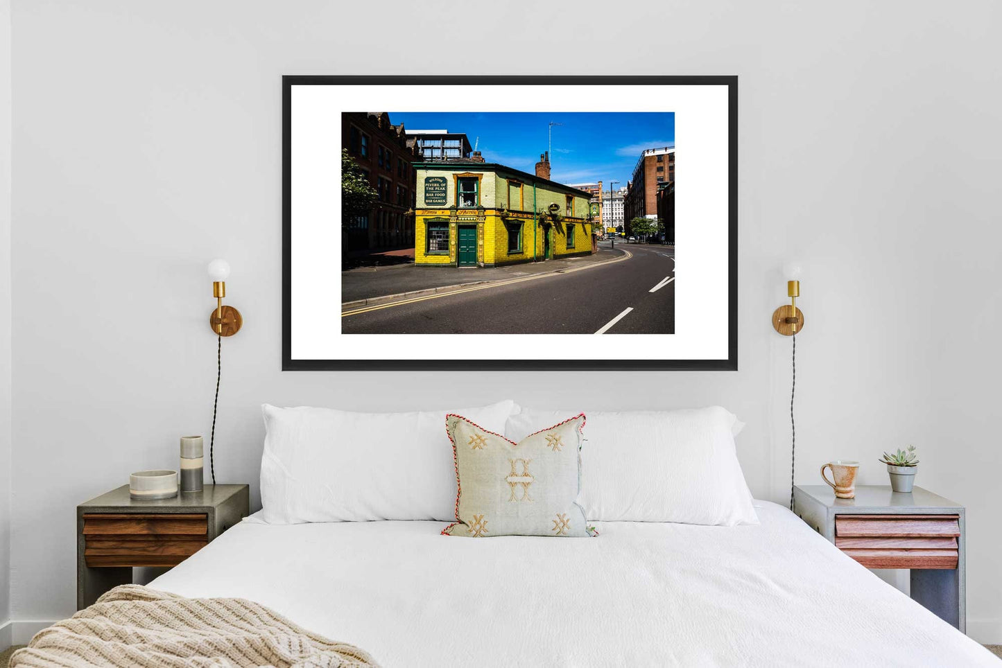 Manchester Pub Digital Photography Fine Art Print Photo, Wall Art of The Peveril Of The Peak Pub