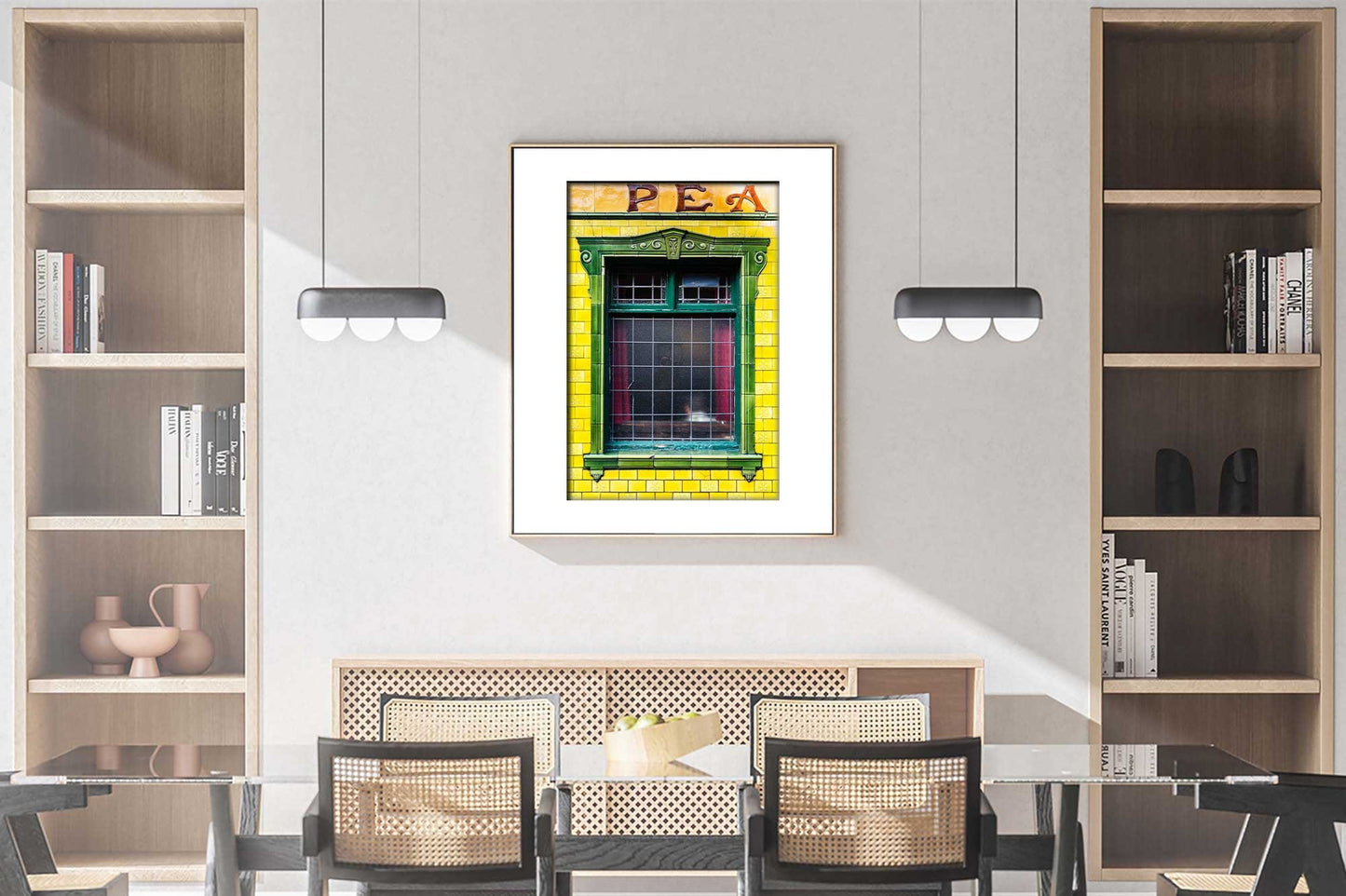 Manchester Pub Window Digital Photography Fine Art Print Photo, Wall Art of The Peveril Of The Peak Pub