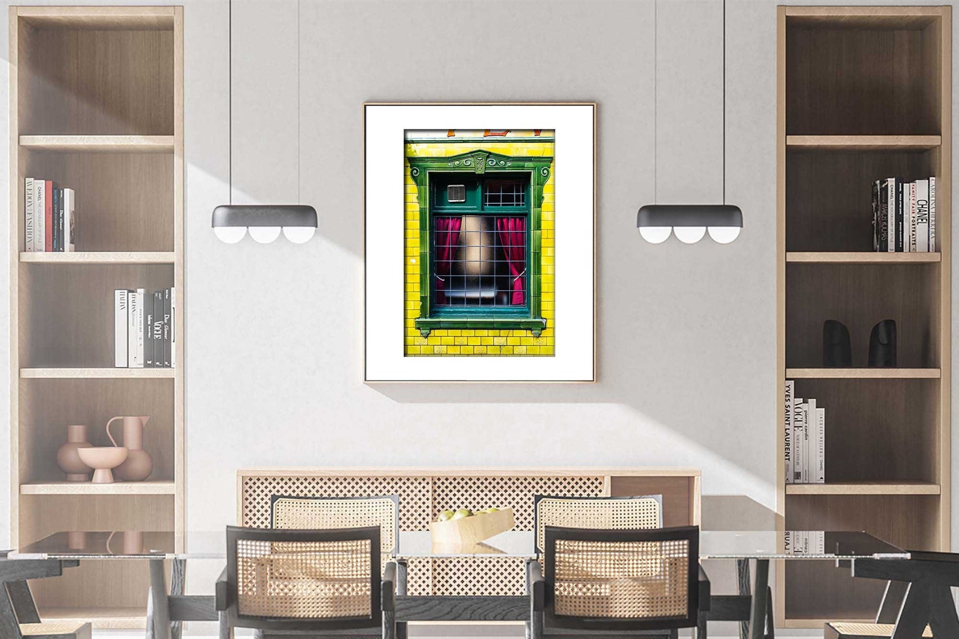 Manchester Pub Window Digital Photography Fine Art Print Photo, Wall Art of The Peveril Of The Peak Pub