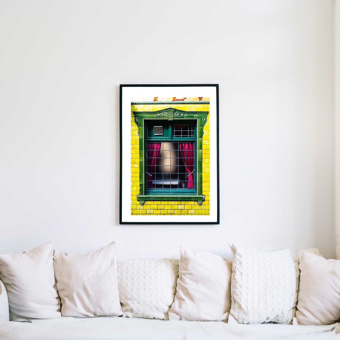 Manchester Pub Window Digital Photography Fine Art Print Photo, Wall Art of The Peveril Of The Peak Pub