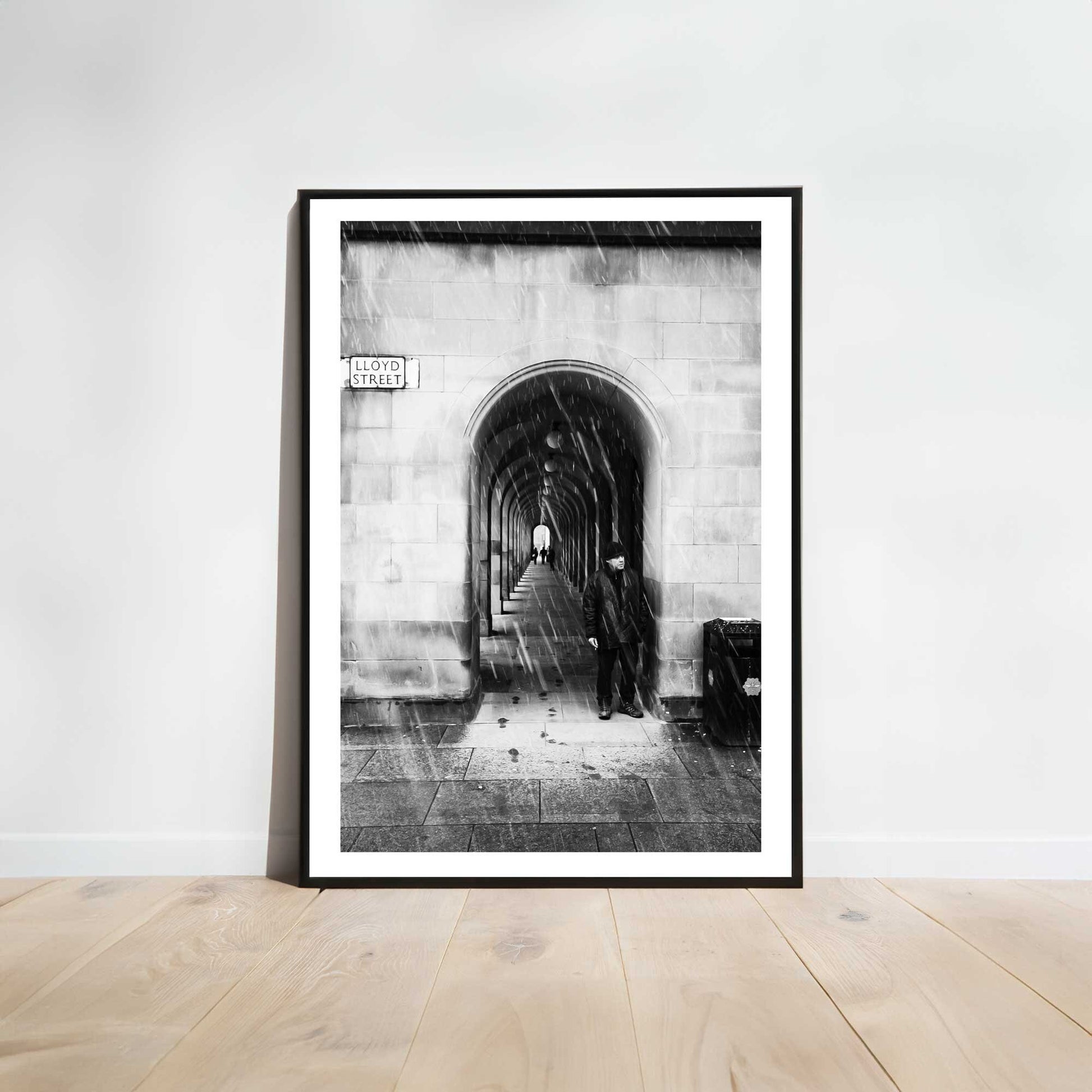 Manchester Town Hall Arches, Mancunian Fine Art Print, Stone Arch Poster, Architecture Print, Arched Walkway, Arches, Wall Print