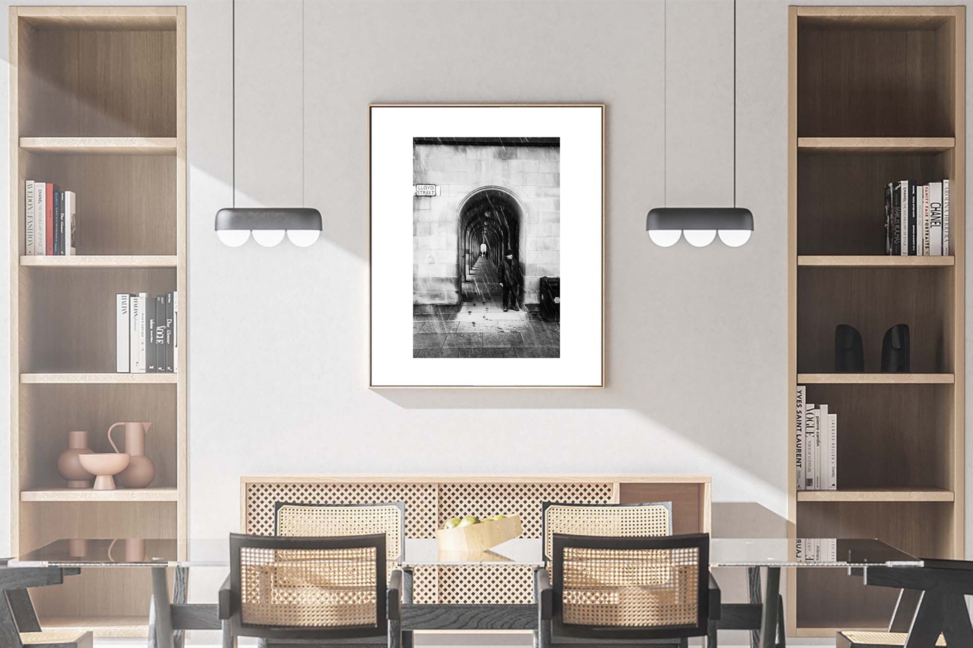 Manchester Town Hall Arches, Mancunian Fine Art Print, Stone Arch Poster, Architecture Print, Arched Walkway, Arches, Wall Print