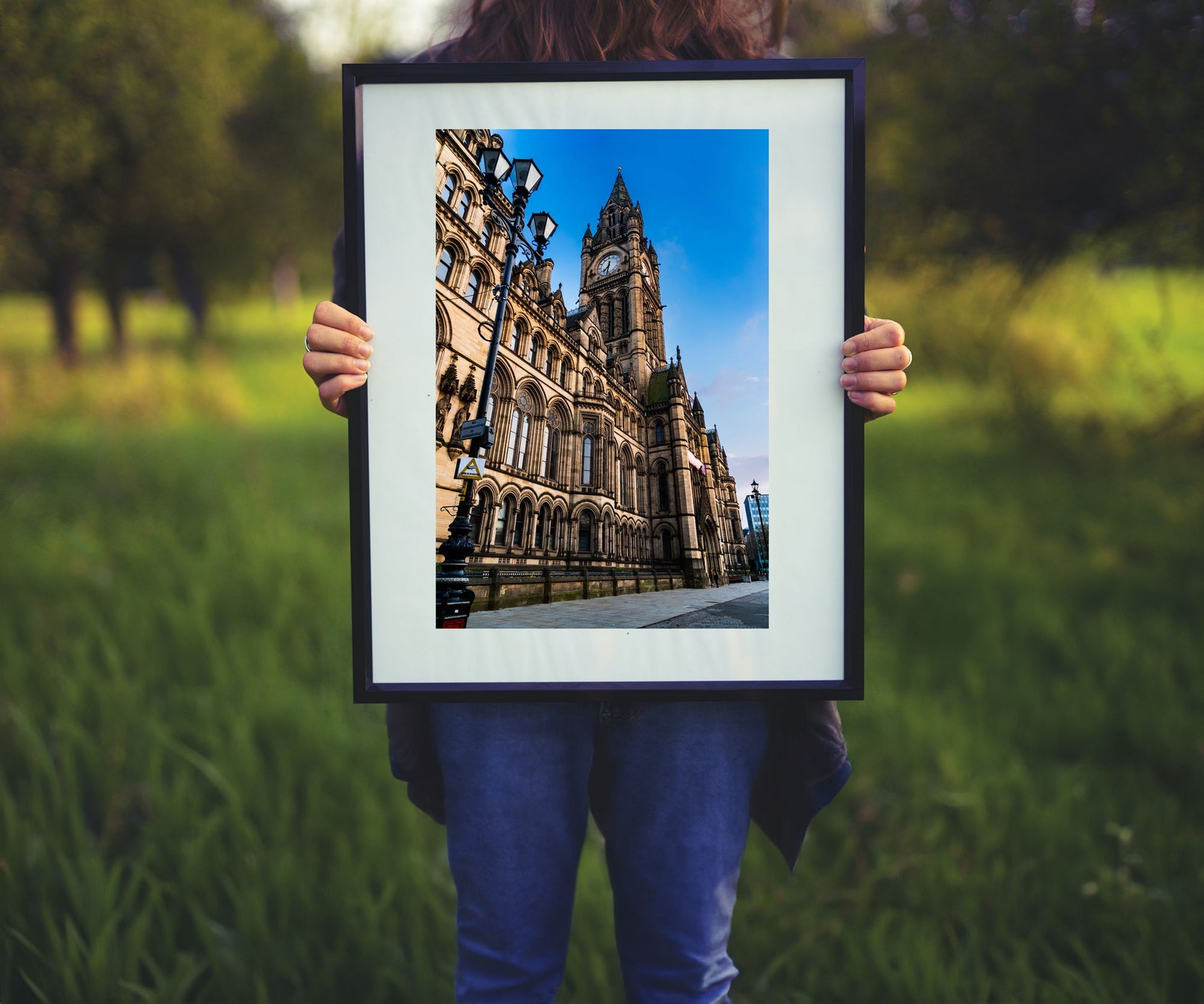 Manchester Town Hall, Mancunian Fine Art Print, Architecture Print, Wall Print