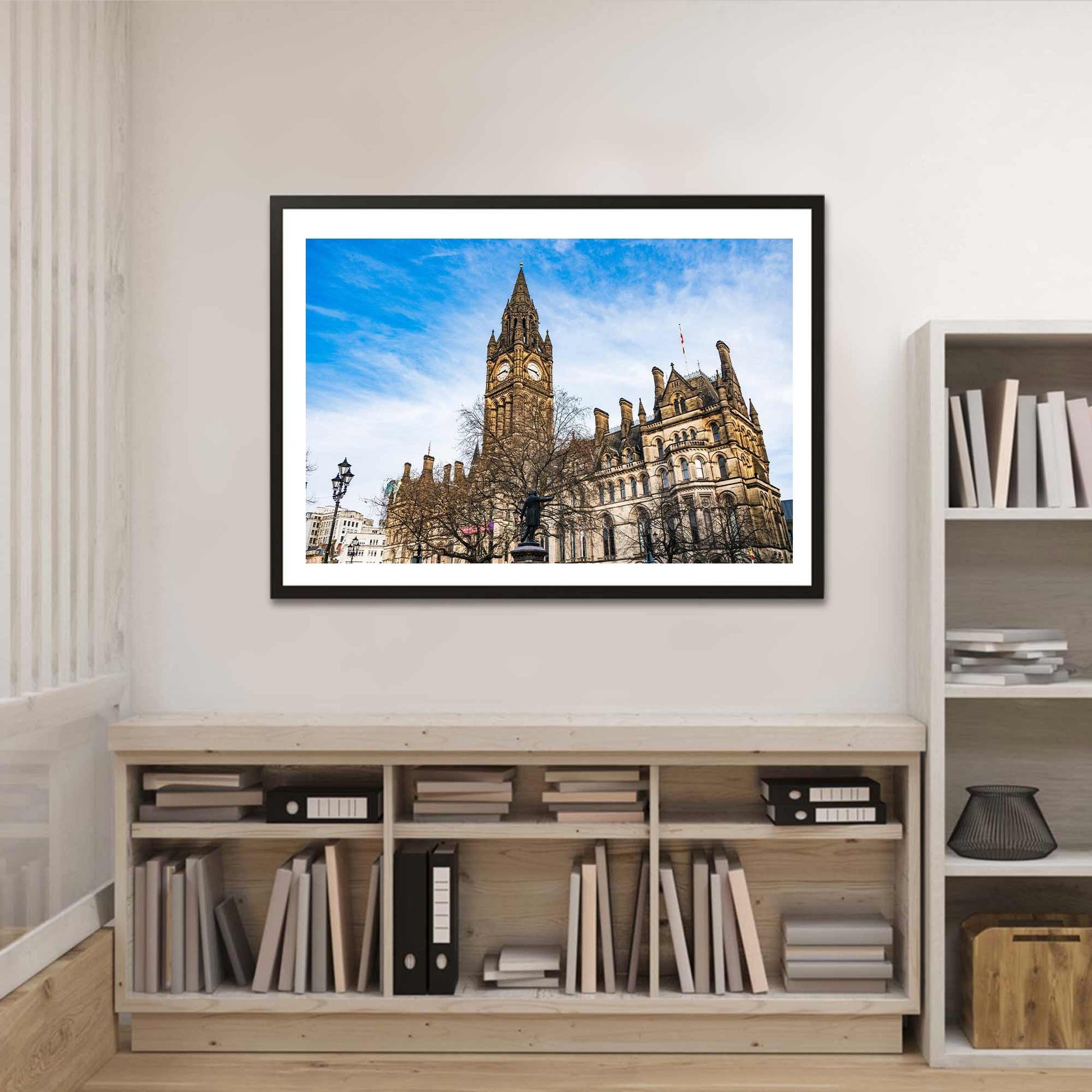 Manchester Town Hall, Mancunian Fine Art Print, Architecture Print, Wall Print