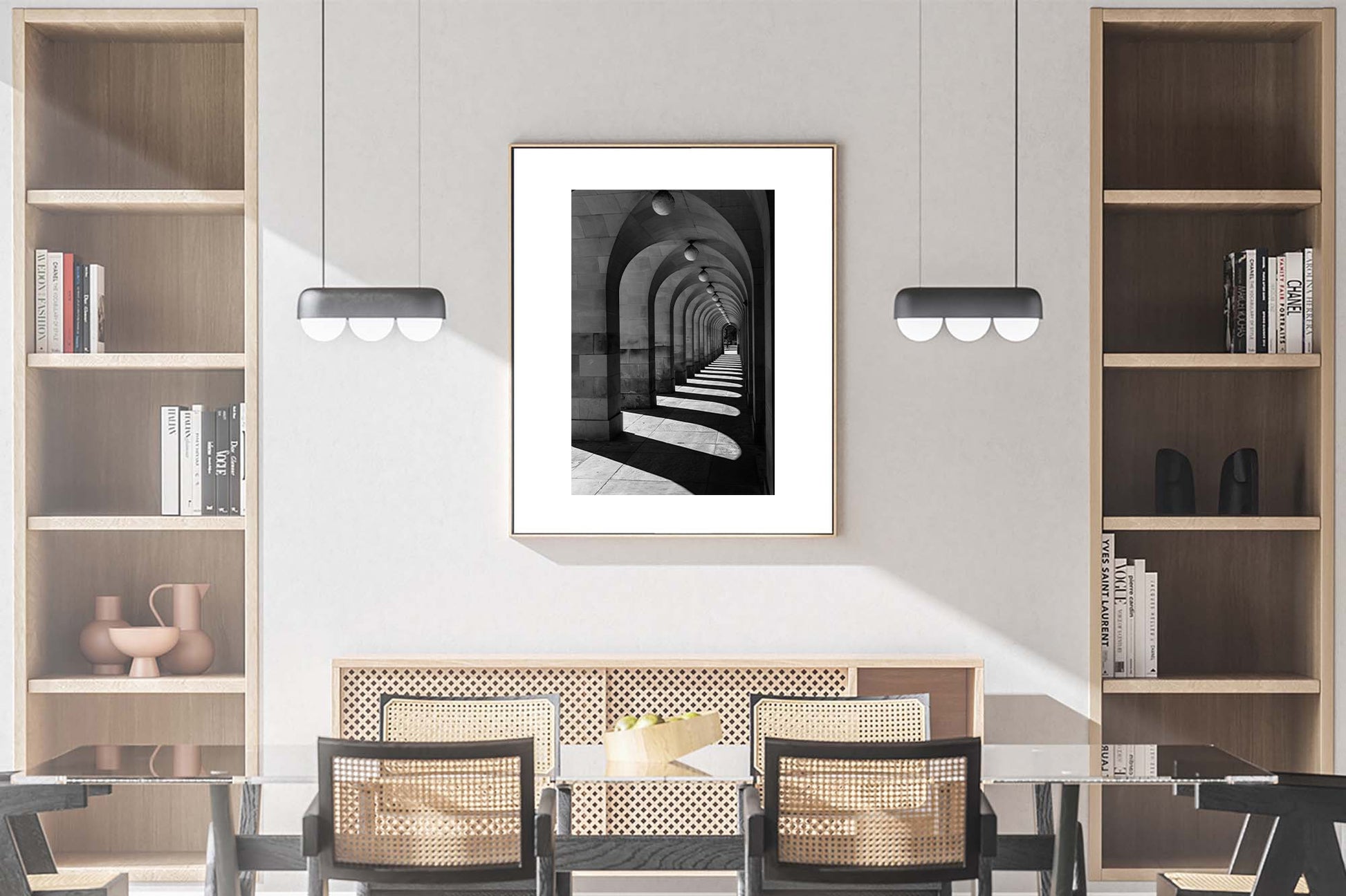 Manchester Town Hall Arches, Mancunian Fine Art Print, Stone Arch Poster, Architecture Print, Arched Walkway, Arches, Wall Print