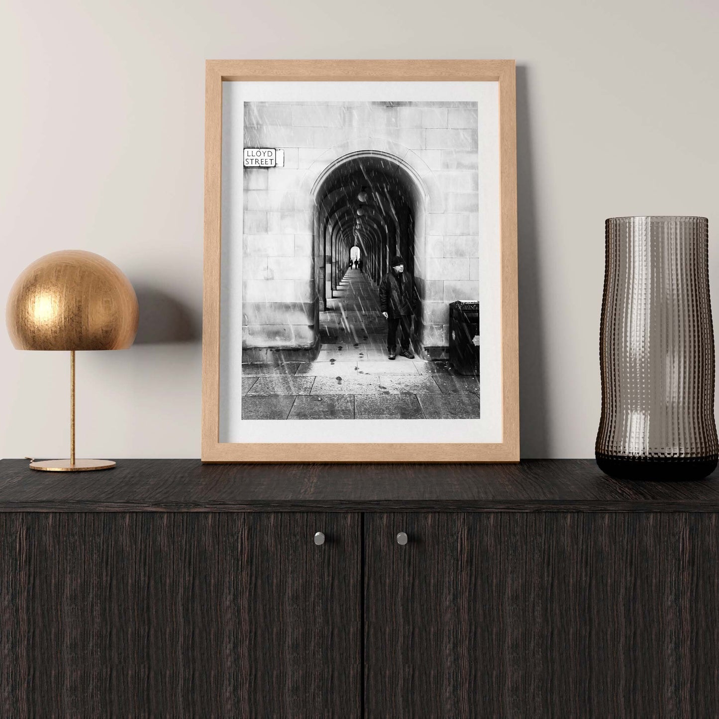 Manchester Town Hall Arches, Mancunian Fine Art Print, Stone Arch Poster, Architecture Print, Arched Walkway, Arches, Wall Print