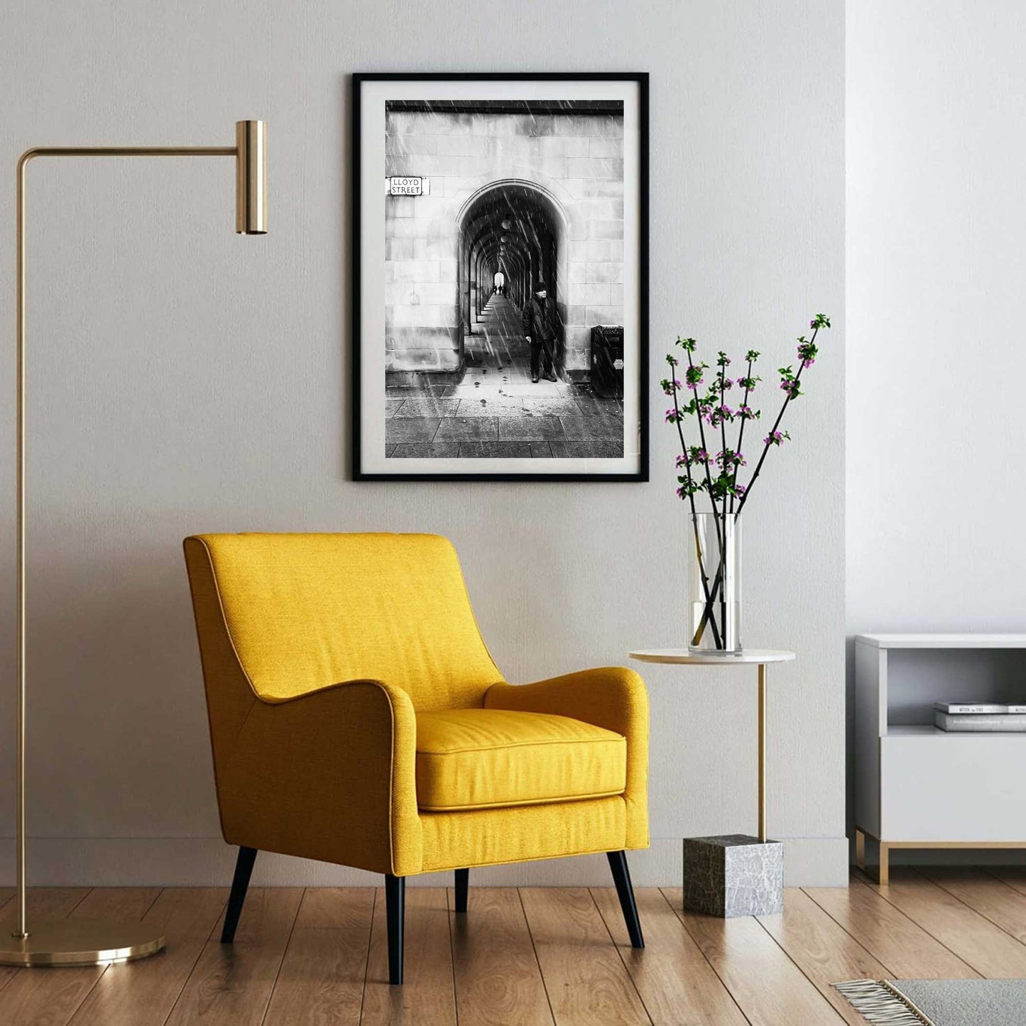 Manchester Town Hall Arches, Mancunian Fine Art Print, Stone Arch Poster, Architecture Print, Arched Walkway, Arches, Wall Print