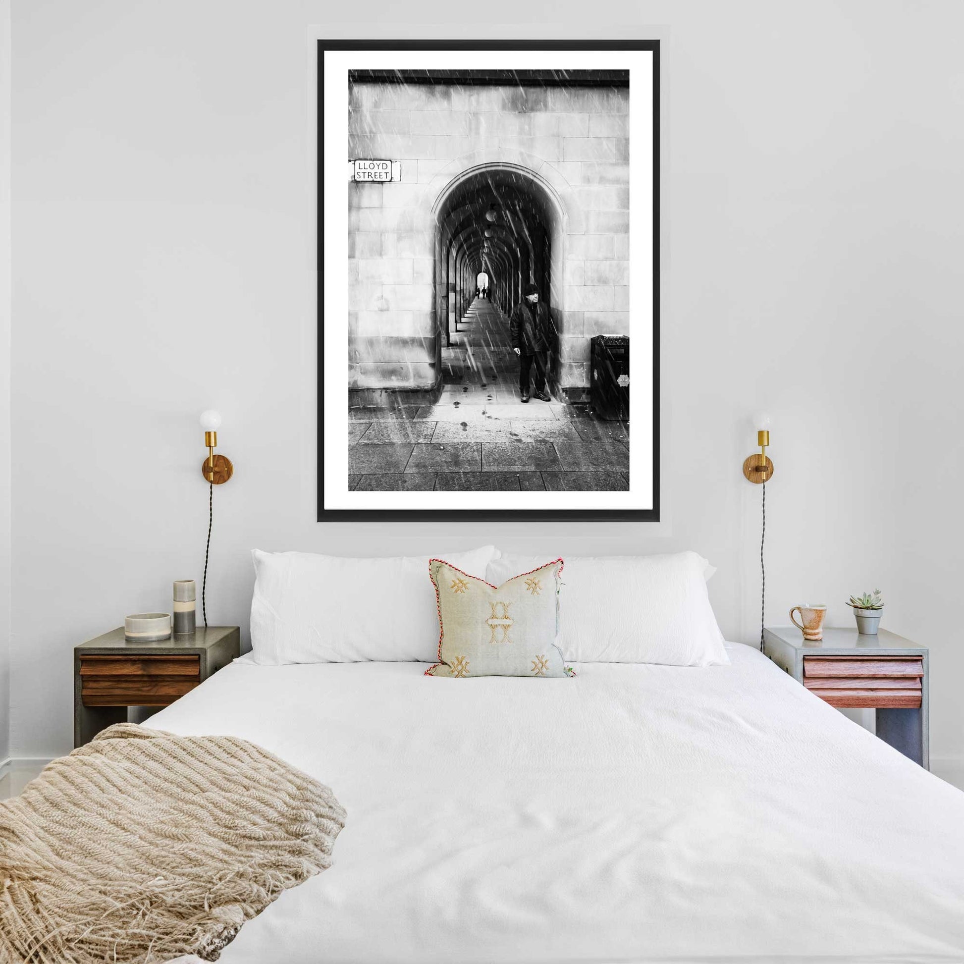 Manchester Town Hall Arches, Mancunian Fine Art Print, Stone Arch Poster, Architecture Print, Arched Walkway, Arches, Wall Print