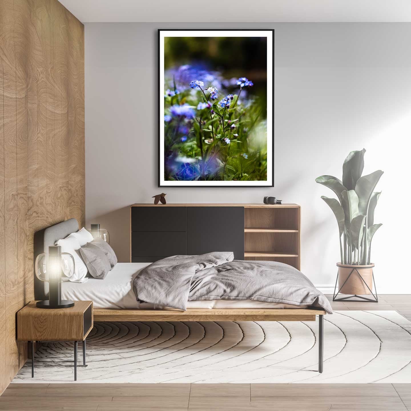 Abstract Floral Flowers Fine Art Decor, Floral Printable Poster, Modern Wall Art, Flower Prints A4, A3, A2