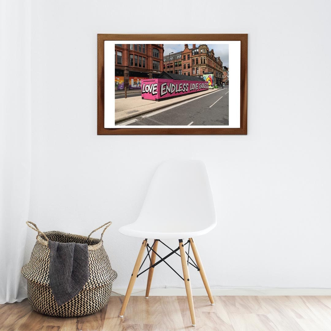 Set of 3 Manchester prints, UK city prints, Colourful photographs, Travel posters, Travel wall art, Landmark posters