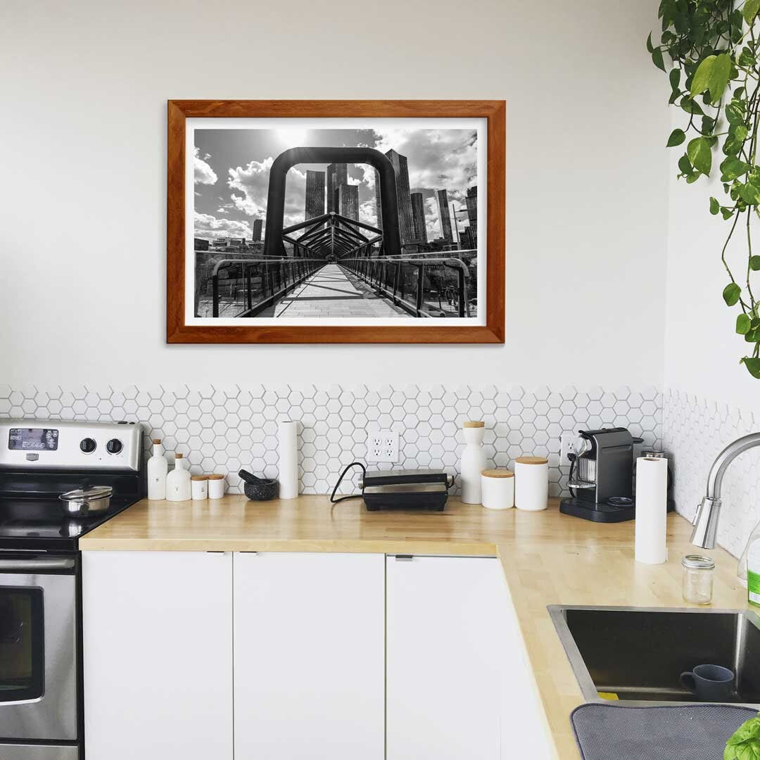 Black and White Manchester, Urban Industrial Architecture Print, Unframed, Print Art, Wall Decor, Contemporary, Modern Photography