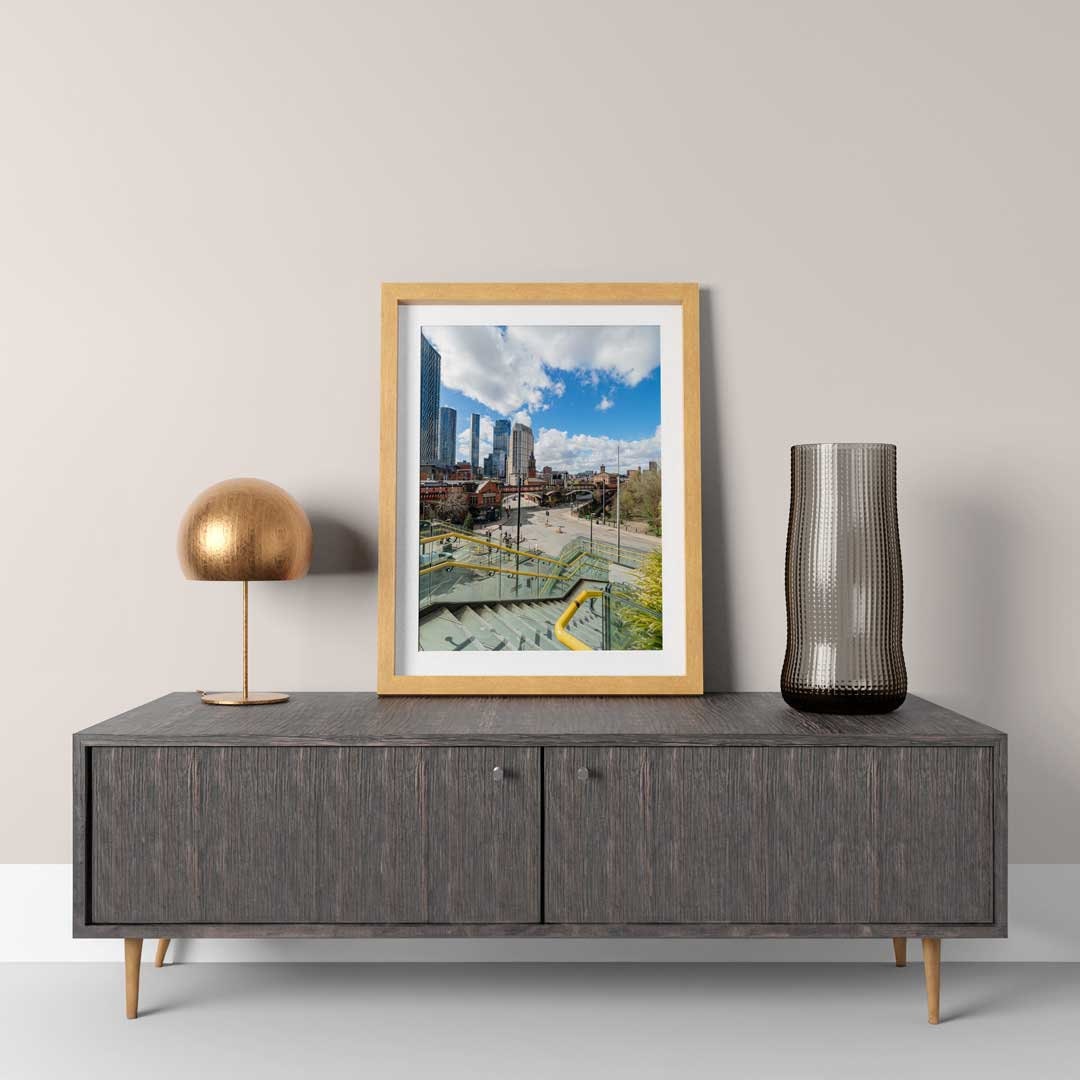 Manchester Deansgate-Castlefield, Urban Industrial Architecture Print, Unframed, Print Art, Wall Decor, Contemporary, Modern Photography