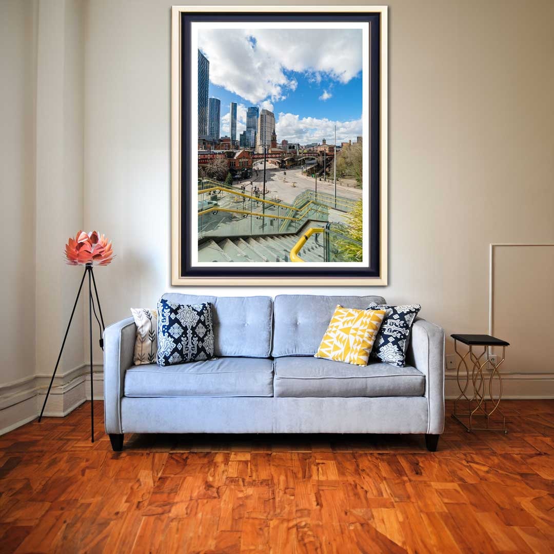Manchester Deansgate-Castlefield, Urban Industrial Architecture Print, Unframed, Print Art, Wall Decor, Contemporary, Modern Photography