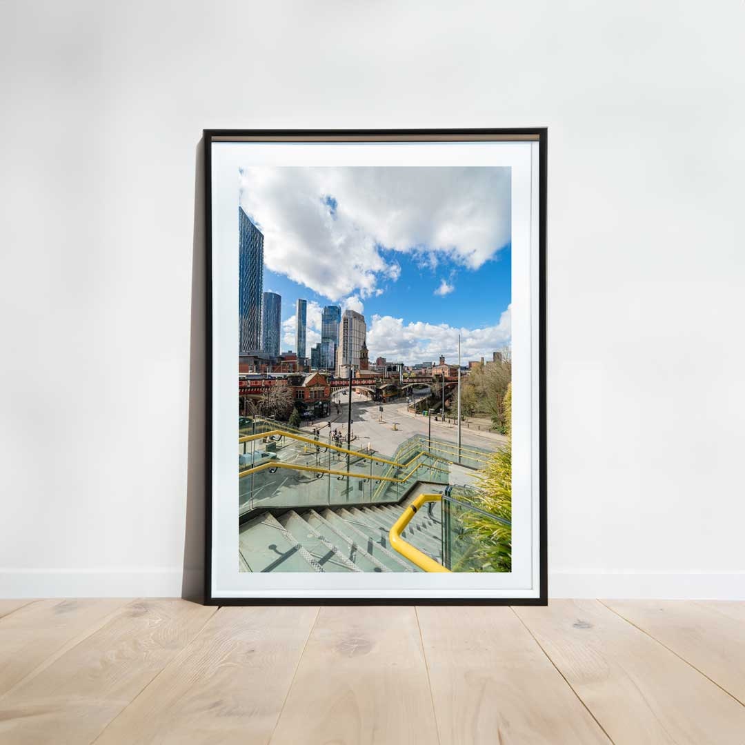 Manchester Deansgate-Castlefield, Urban Industrial Architecture Print, Unframed, Print Art, Wall Decor, Contemporary, Modern Photography