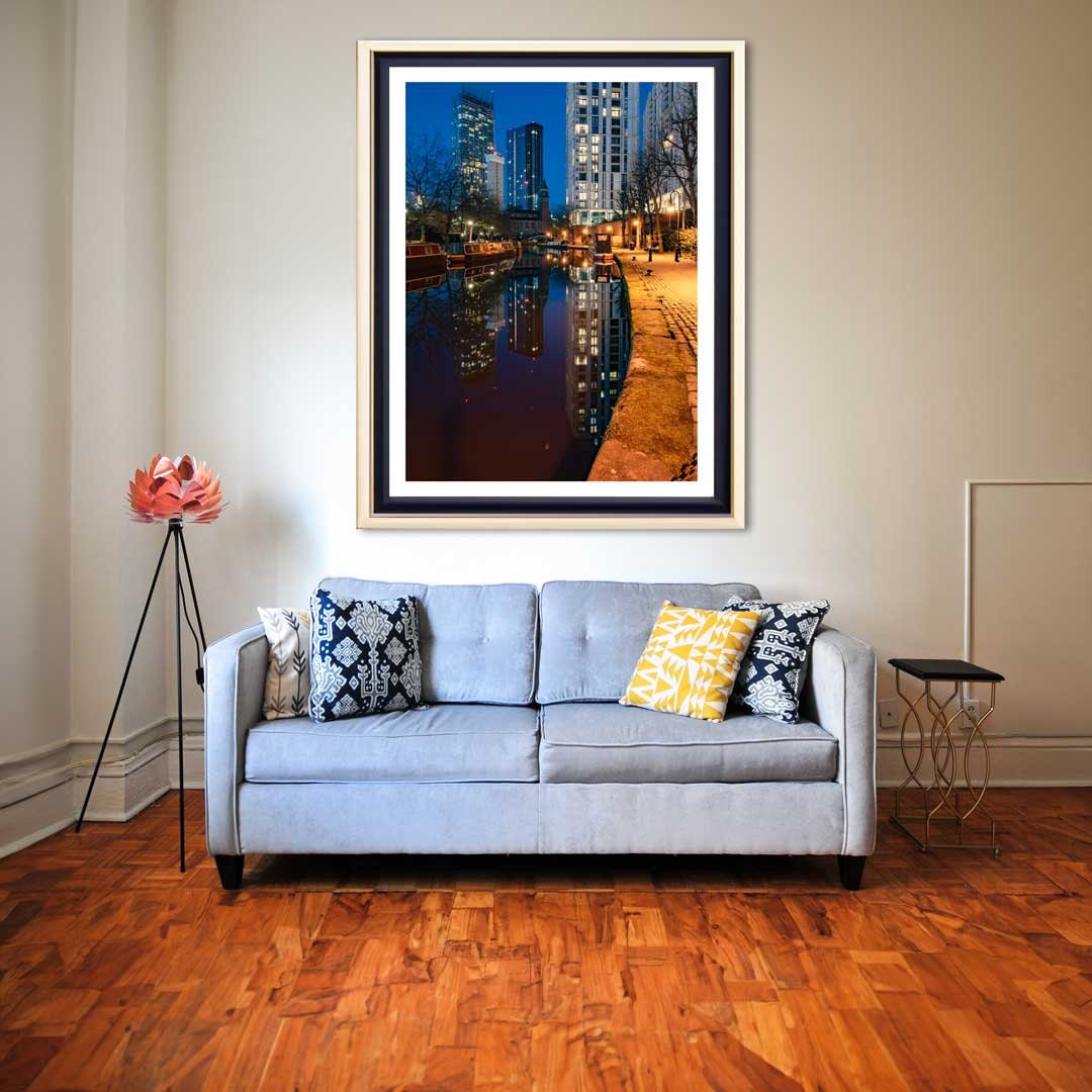Manchester Urban Industrial Architecture Print, Contemporary Modern Photography, Unframed, Print Art, Wall Decor, Living Room Art
