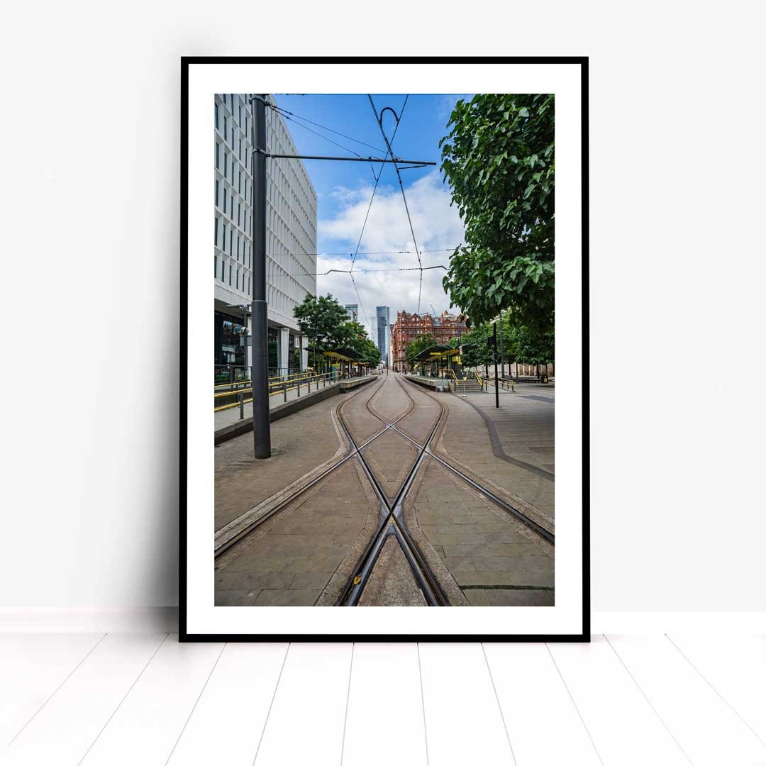 Manchester Urban Industrial Architecture Print, Contemporary Modern Photography, Unframed, Print Art, Wall Decor, Living Room Art