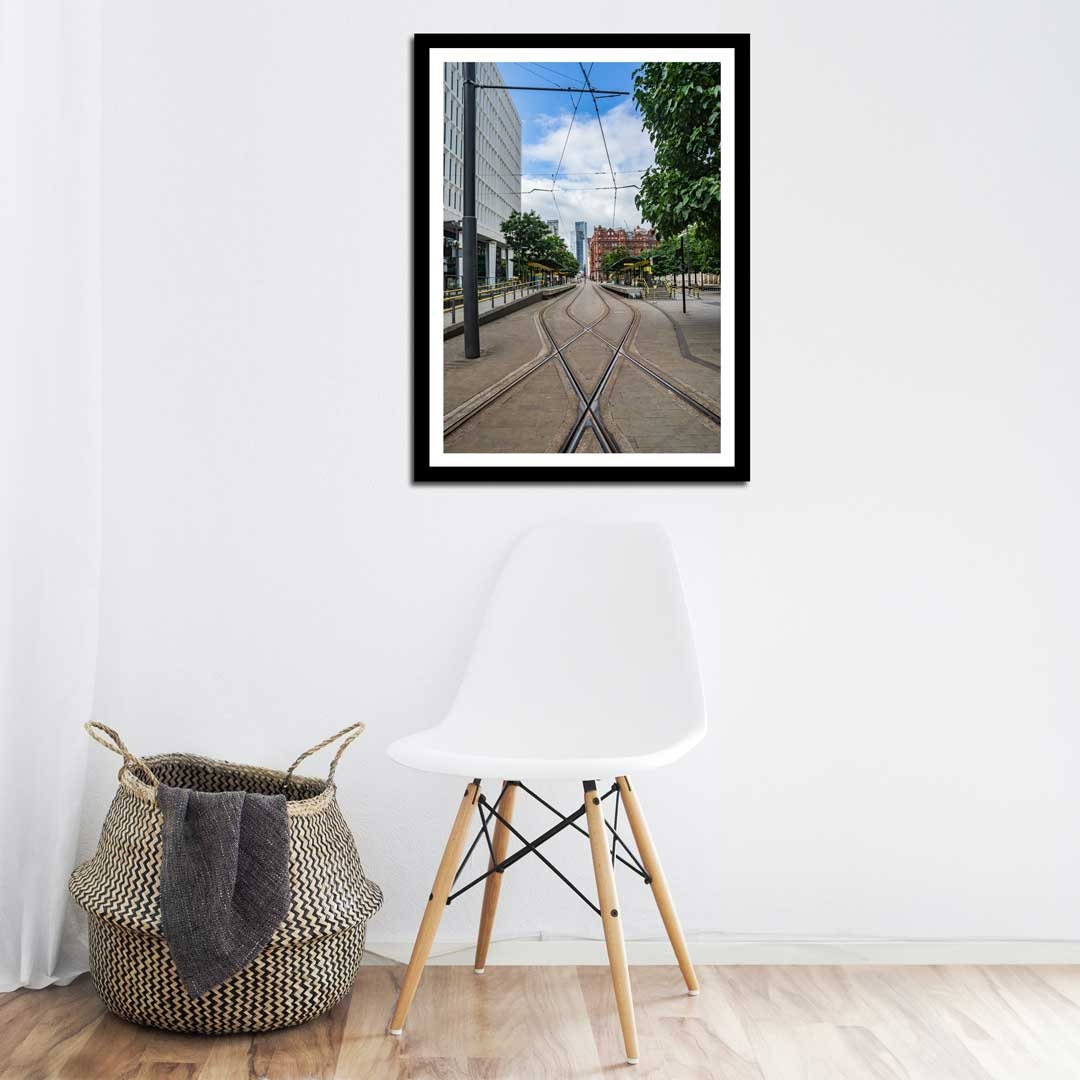 Manchester Urban Industrial Architecture Print, Contemporary Modern Photography, Unframed, Print Art, Wall Decor, Living Room Art