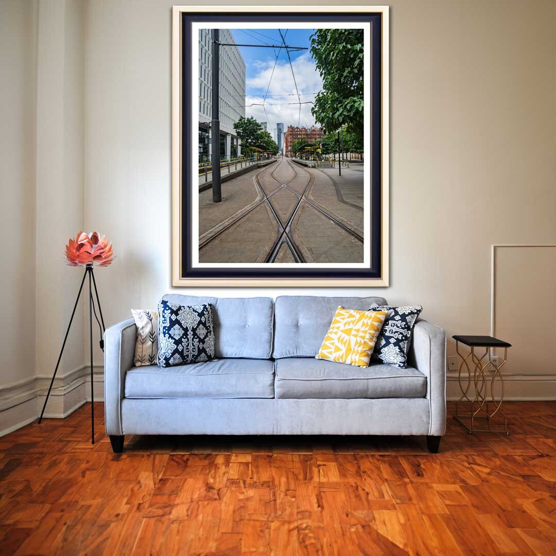 Manchester Urban Industrial Architecture Print, Contemporary Modern Photography, Unframed, Print Art, Wall Decor, Living Room Art