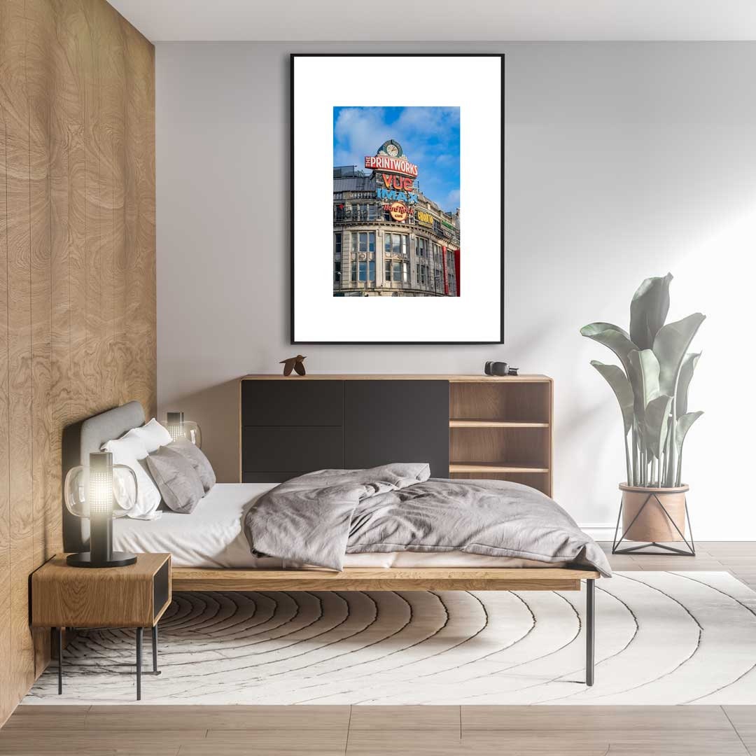 Manchester Urban Industrial Architecture Print, Contemporary Modern Photography, Printworks, Print Art, Wall Decor, Living Room Art