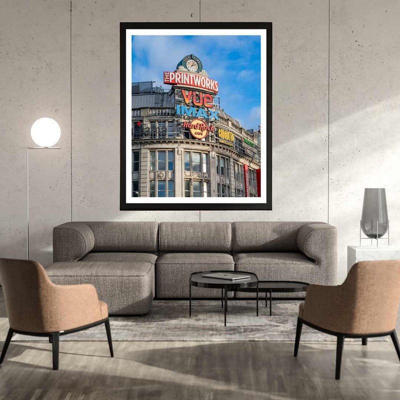 Manchester Urban Industrial Architecture Print, Contemporary Modern Photography, Printworks, Print Art, Wall Decor, Living Room Art