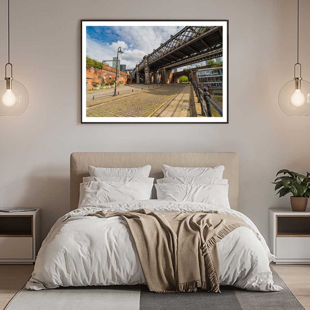 Manchester Urban Industrial Architecture Print, Contemporary Modern Photography, Print Art, Wall Decor, Living Room Art