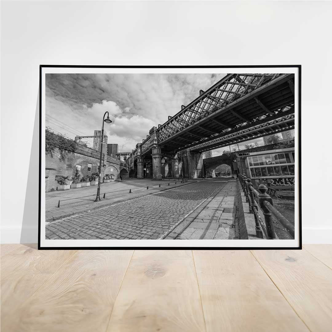 Black and White Manchester Urban Industrial Architecture Print, Contemporary Modern Photography, Print Art, Wall Decor, Living Room Art