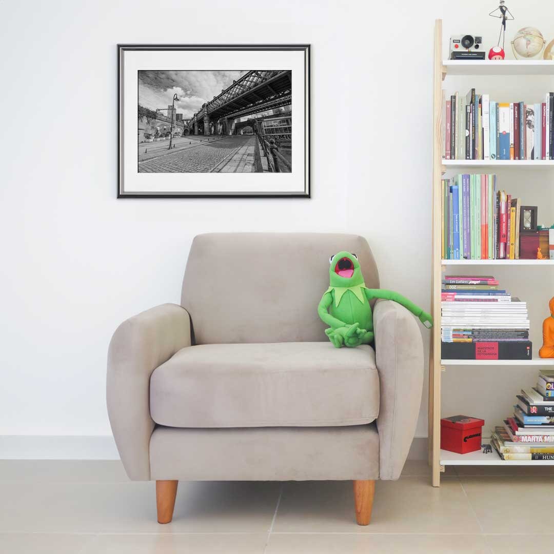 Black and White Manchester Urban Industrial Architecture Print, Contemporary Modern Photography, Print Art, Wall Decor, Living Room Art